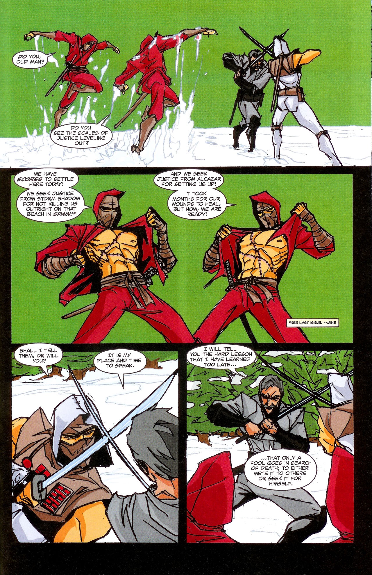 Read online G.I. Joe: Storm Shadow comic -  Issue #7 - 23