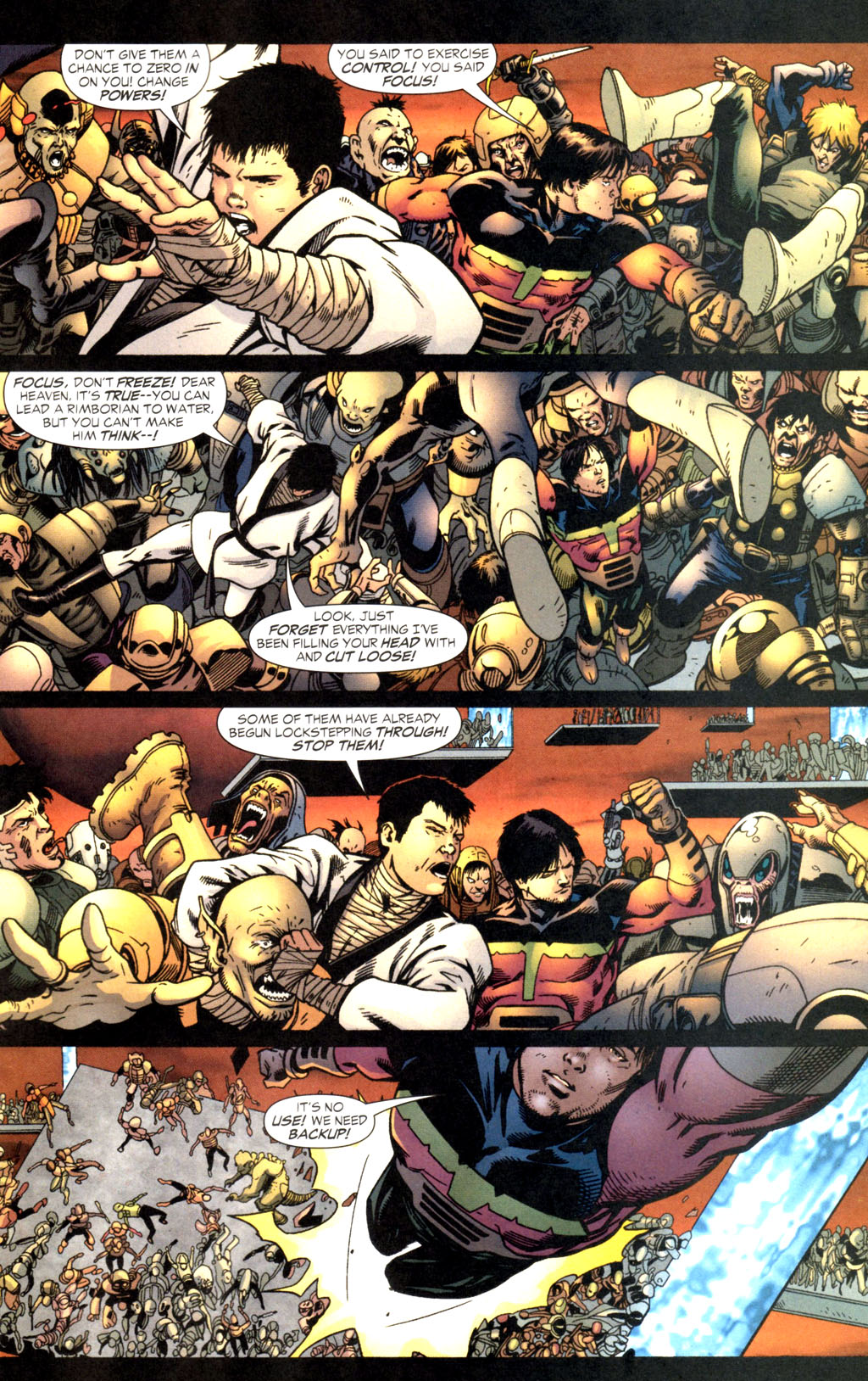 Read online Legion of Super-Heroes (2005) comic -  Issue #12 - 20