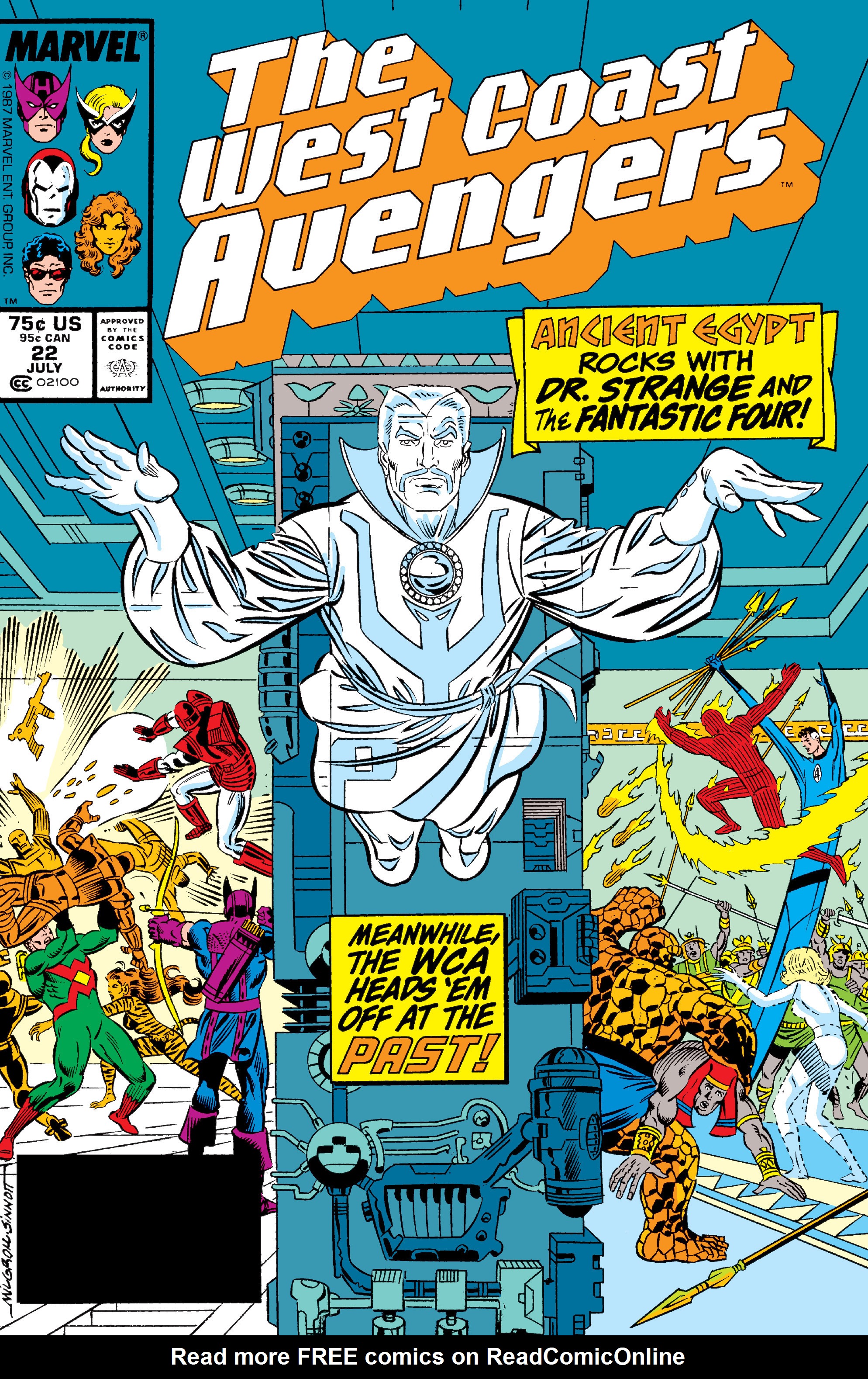 Read online West Coast Avengers (1985) comic -  Issue #22 - 1