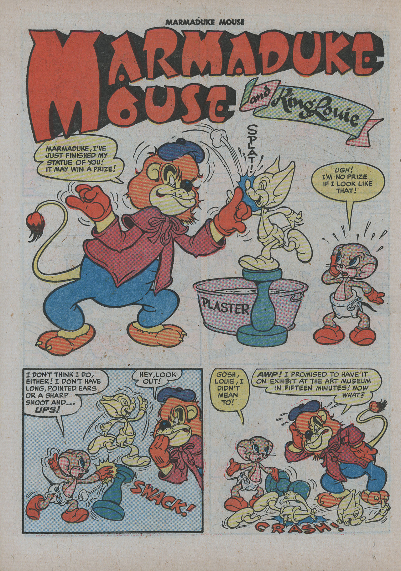 Read online Marmaduke Mouse comic -  Issue #24 - 26