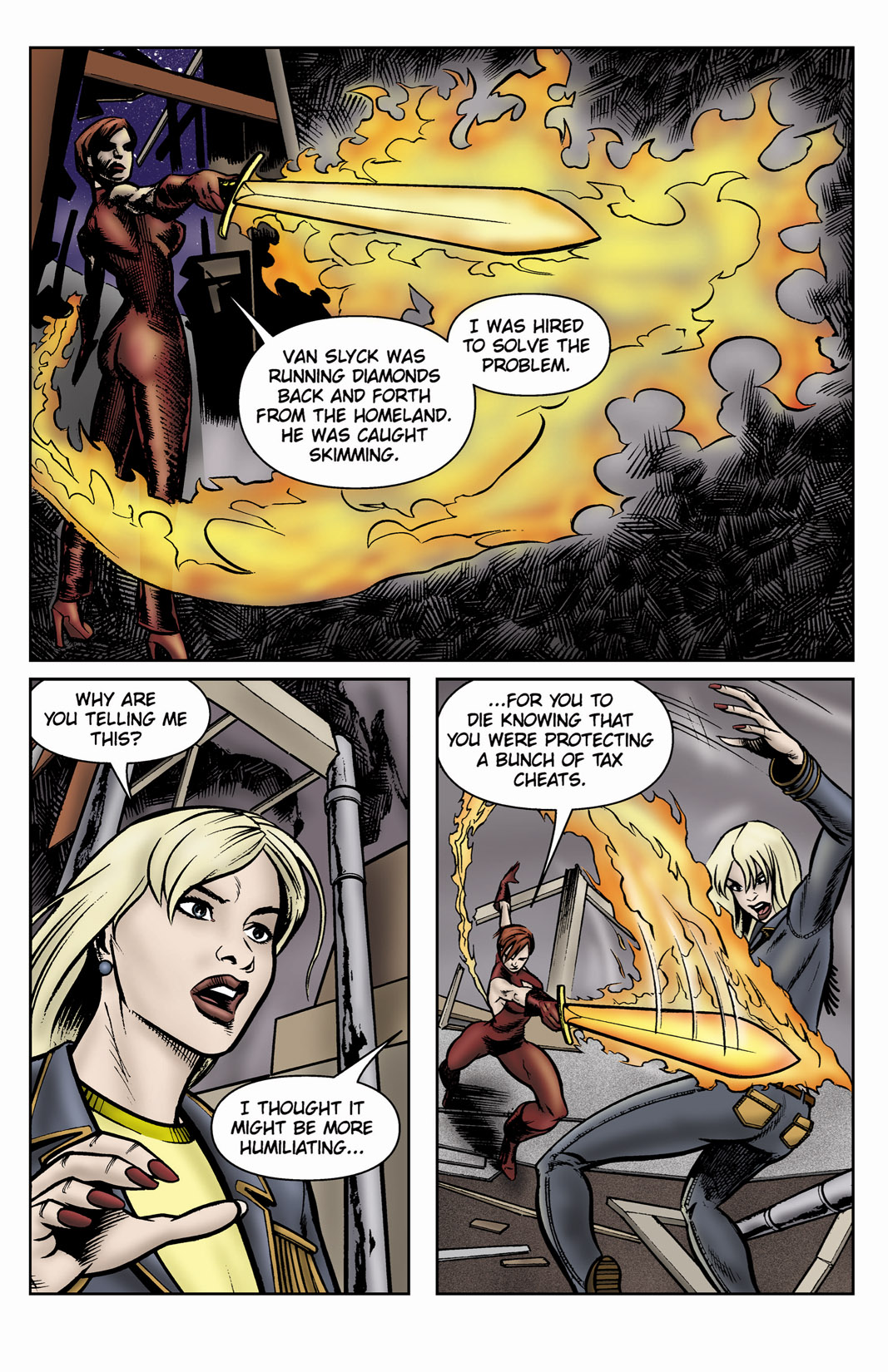 Read online SideChicks comic -  Issue #3 - 27