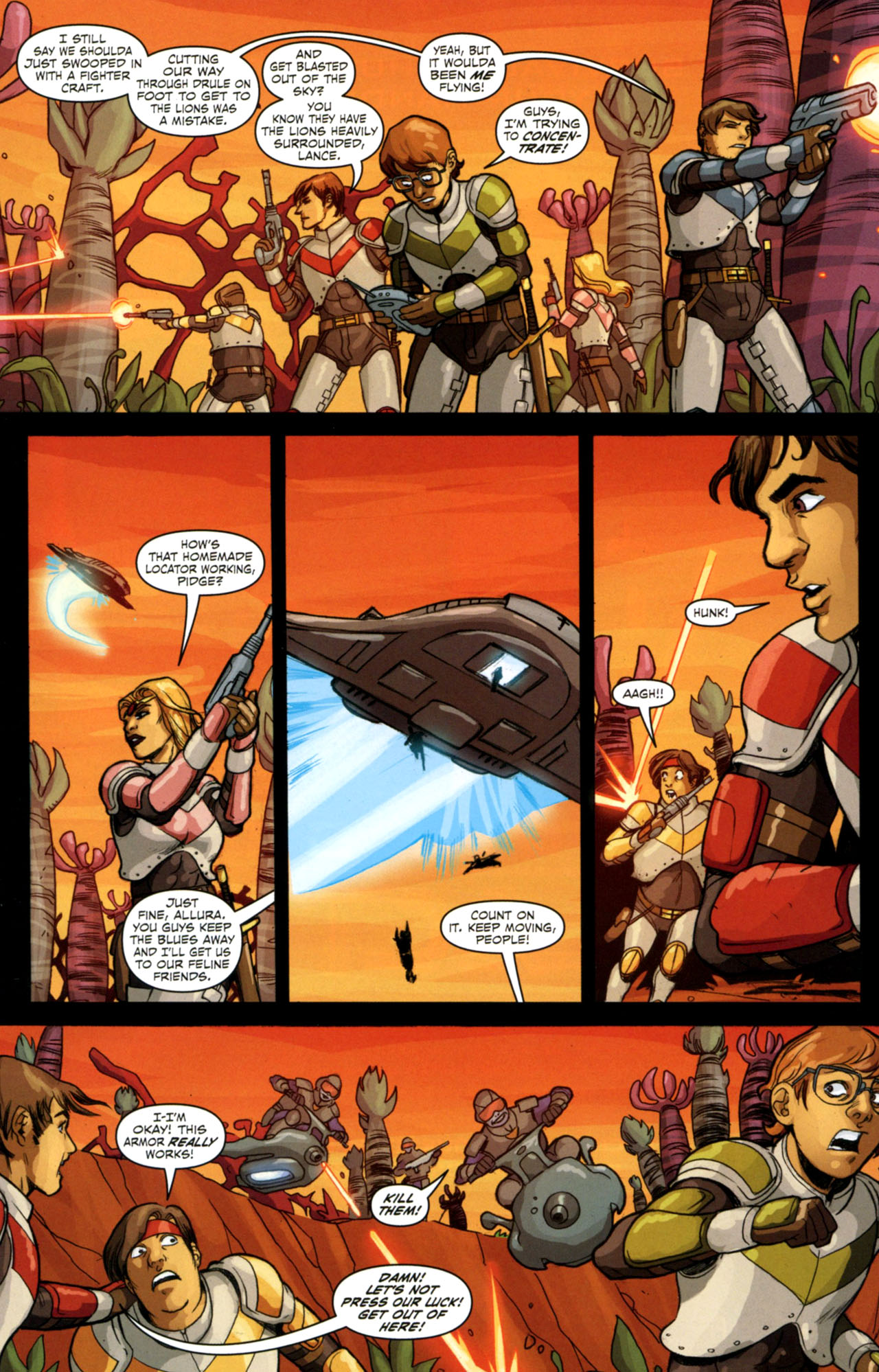 Read online Voltron: A Legend Forged comic -  Issue #4 - 8