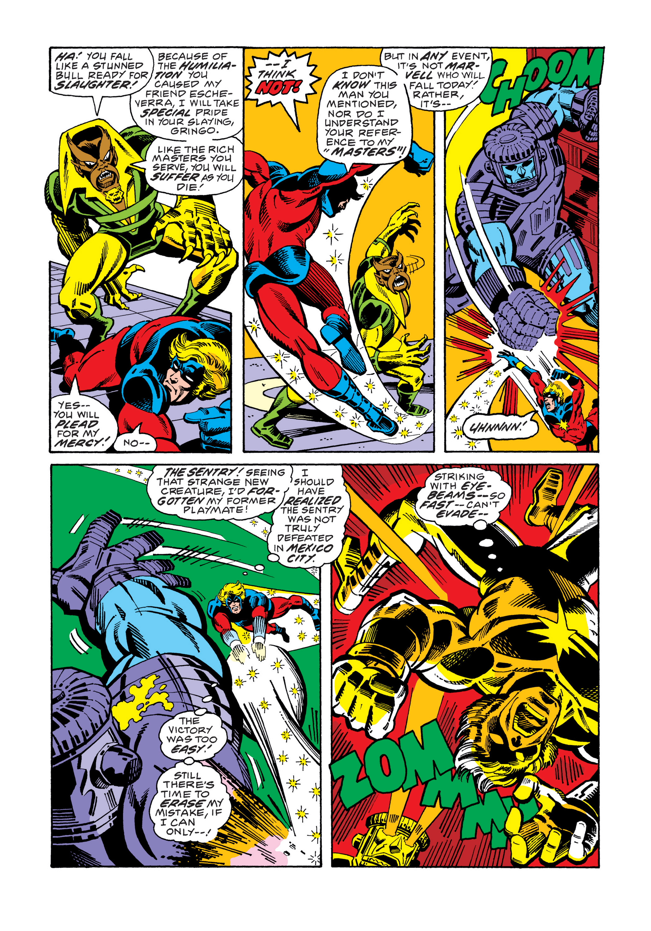 Read online Marvel Masterworks: Captain Marvel comic -  Issue # TPB 5 (Part 1) - 41