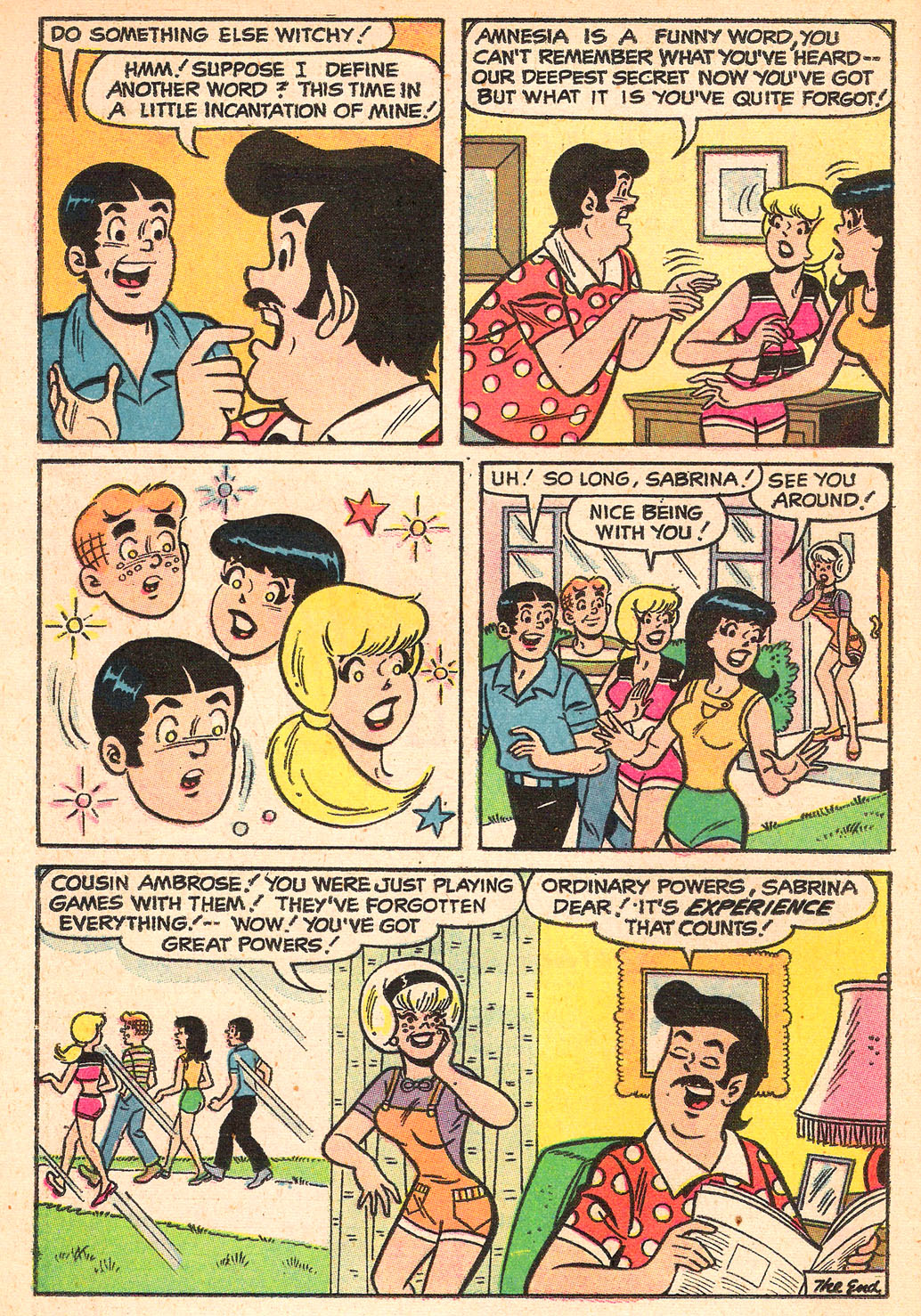 Read online Sabrina The Teenage Witch (1971) comic -  Issue #4 - 14