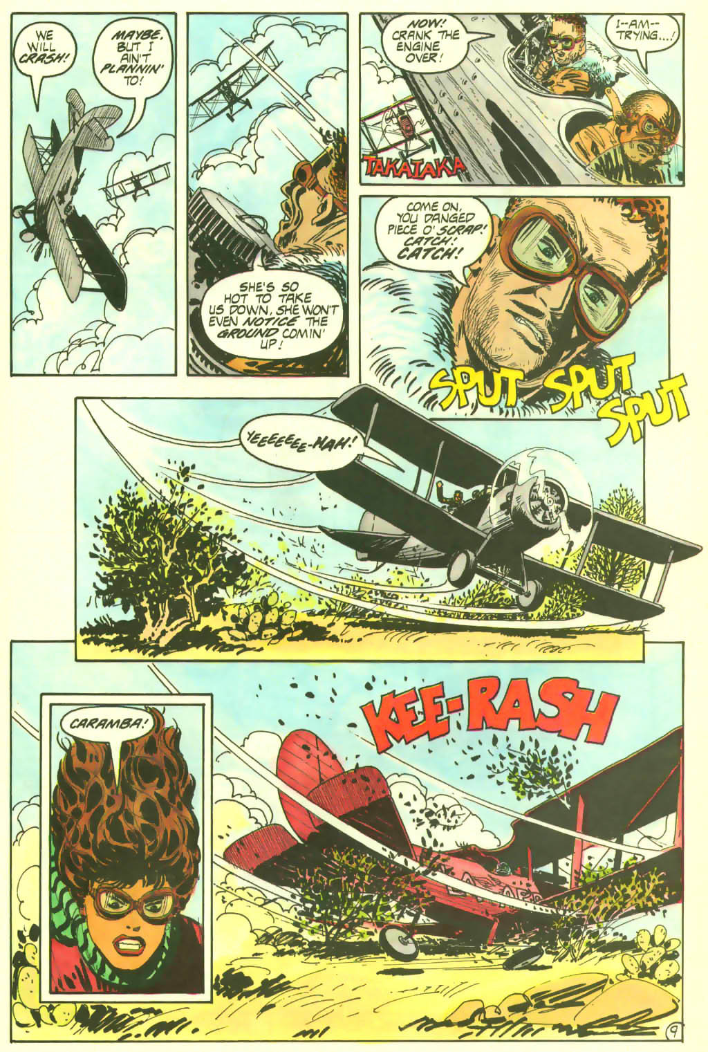 Read online Airboy (1986) comic -  Issue #22 - 22