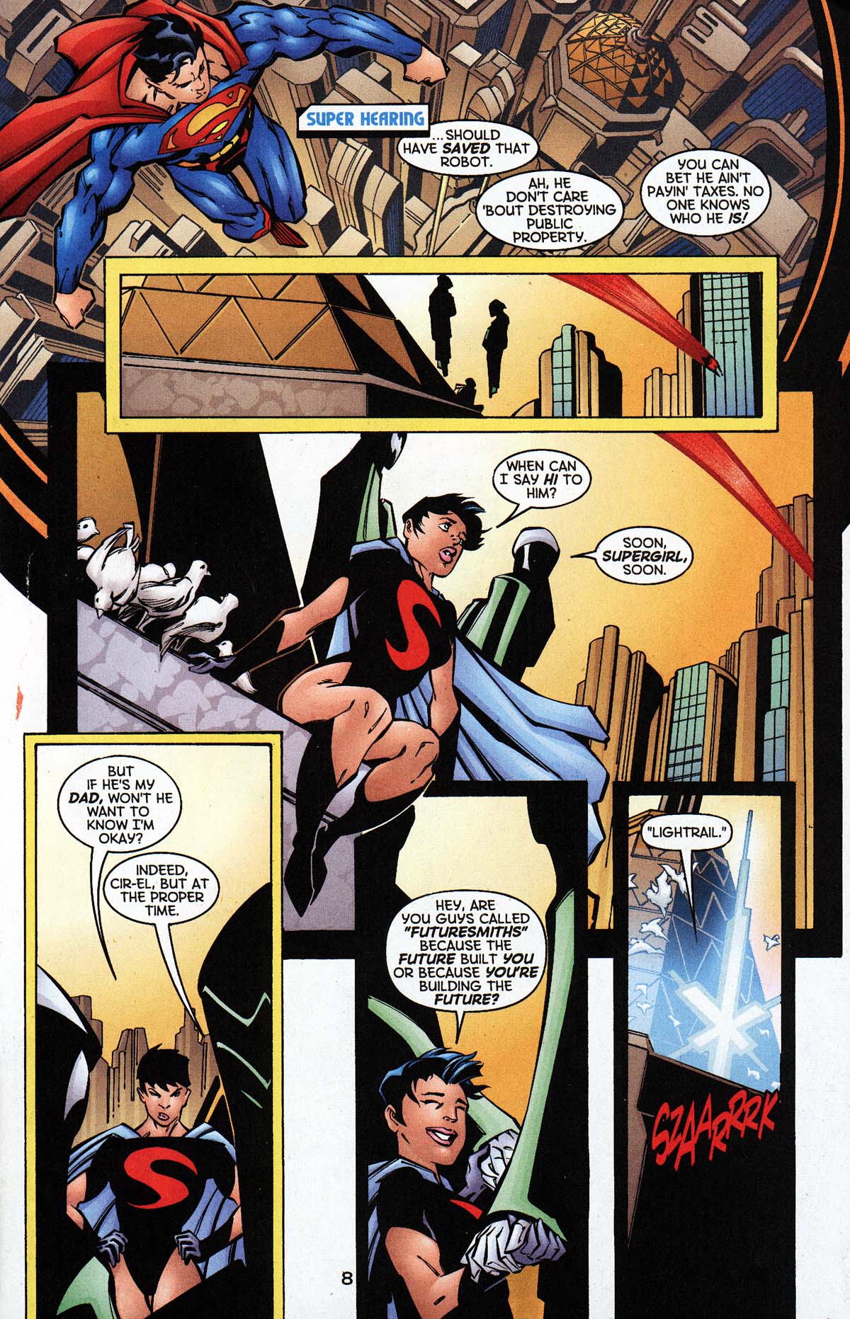Read online Superman (1987) comic -  Issue #190 - 9