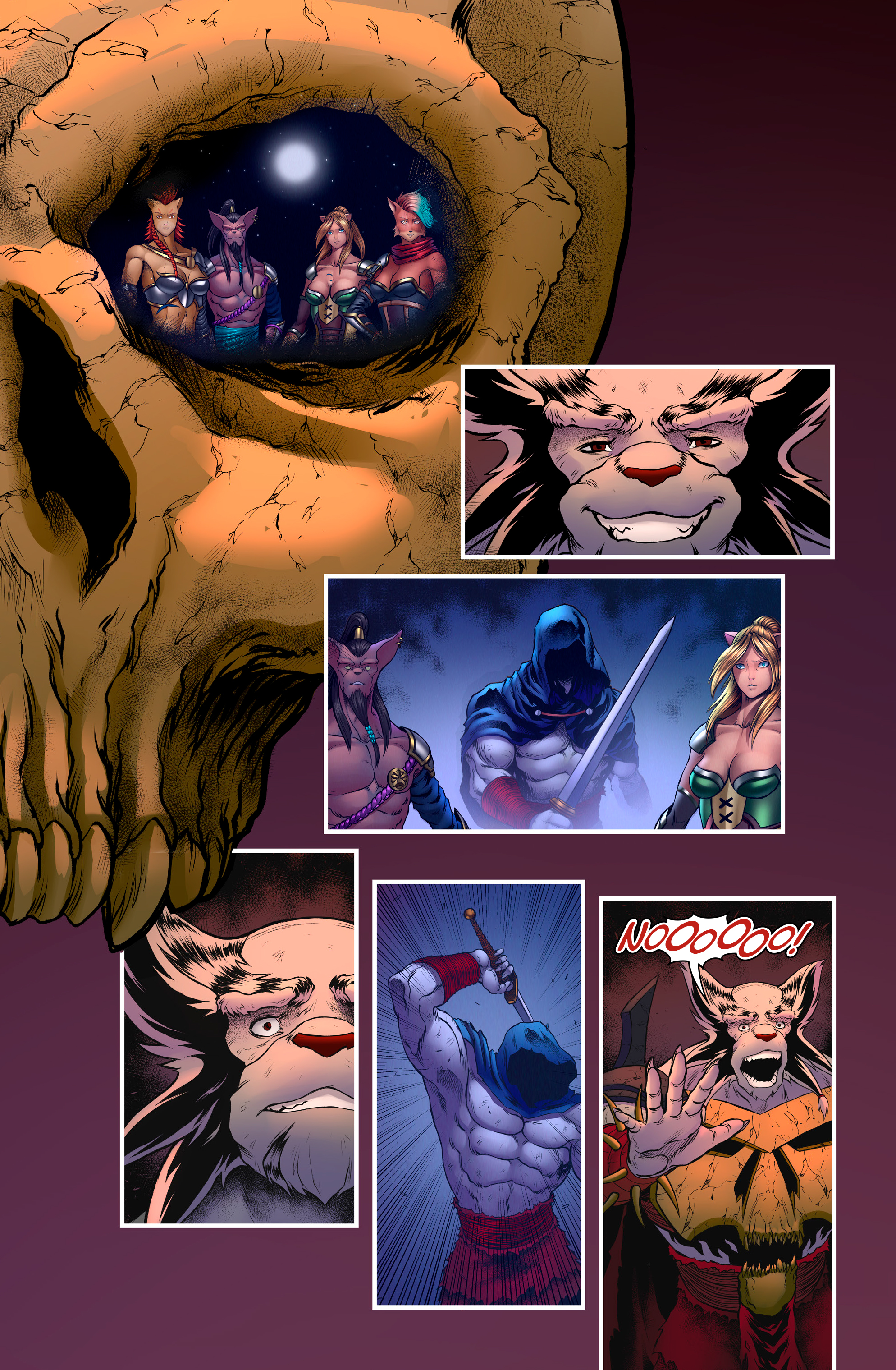 Read online Battlecats (2021) comic -  Issue #1 - 13