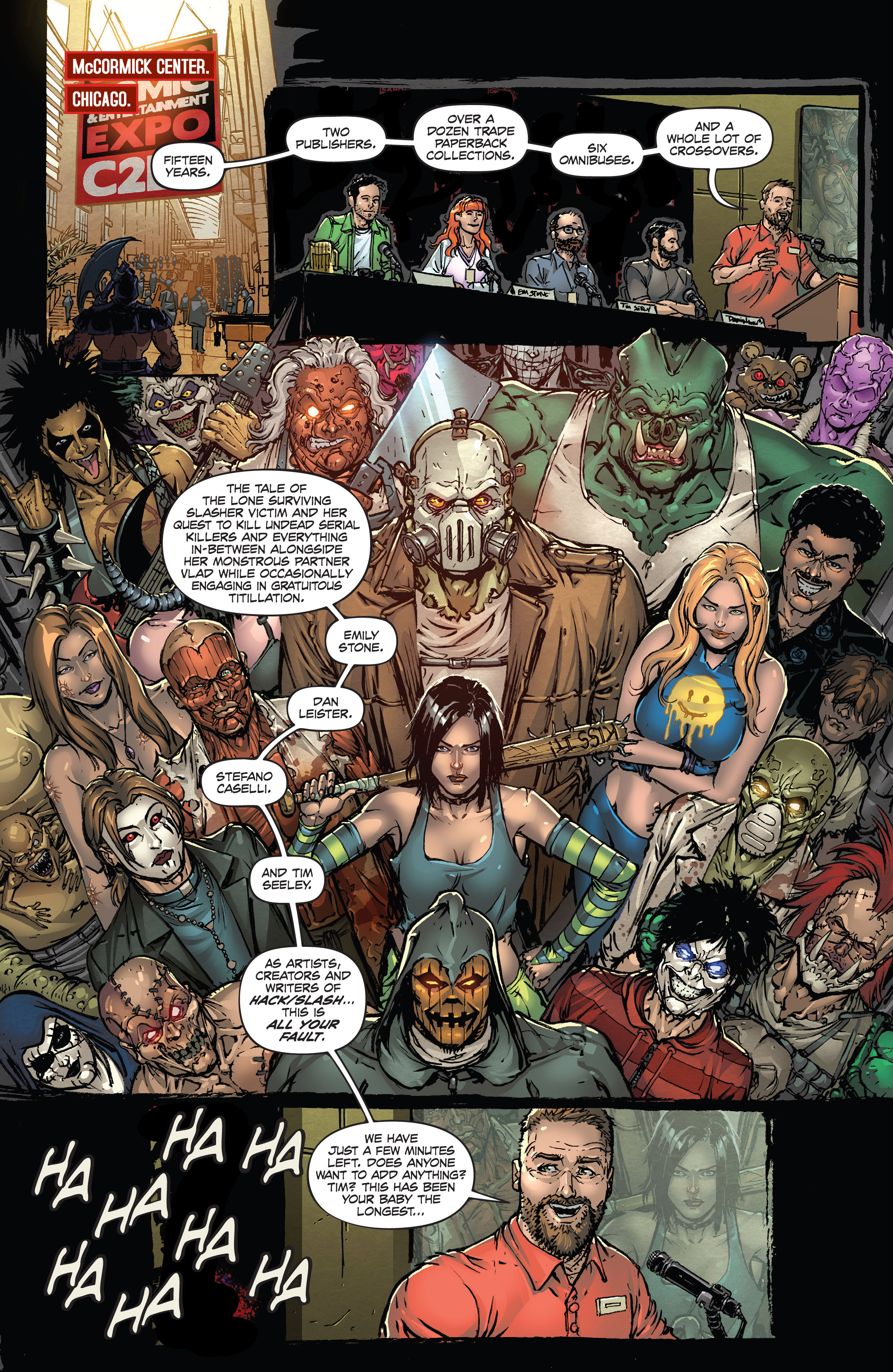 Read online Hack/Slash: 15th Anniversary Special comic -  Issue # Full - 3