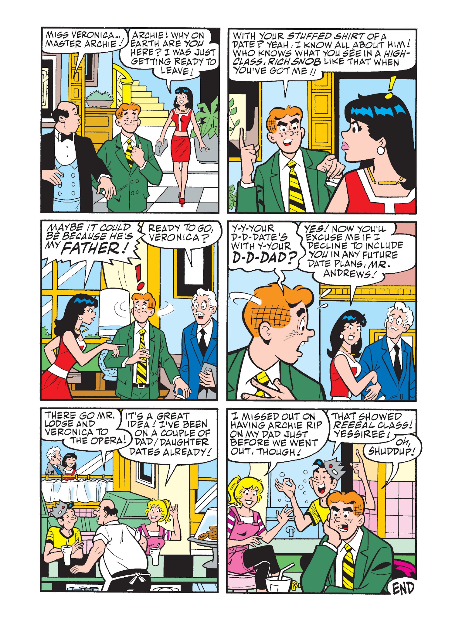 Read online Betty and Veronica Double Digest comic -  Issue #157 - 169