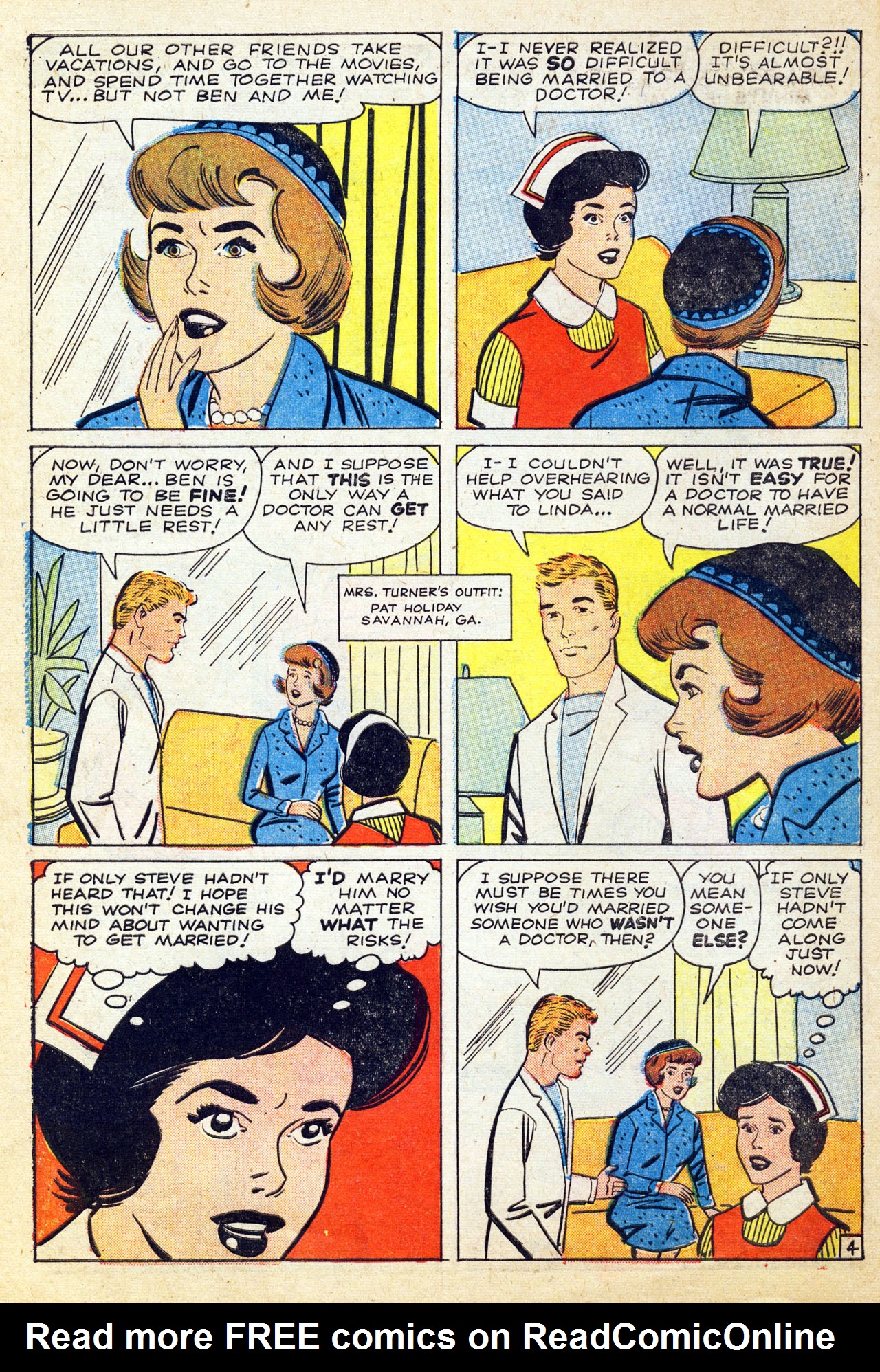 Read online Linda Carter, Student Nurse comic -  Issue #3 - 6