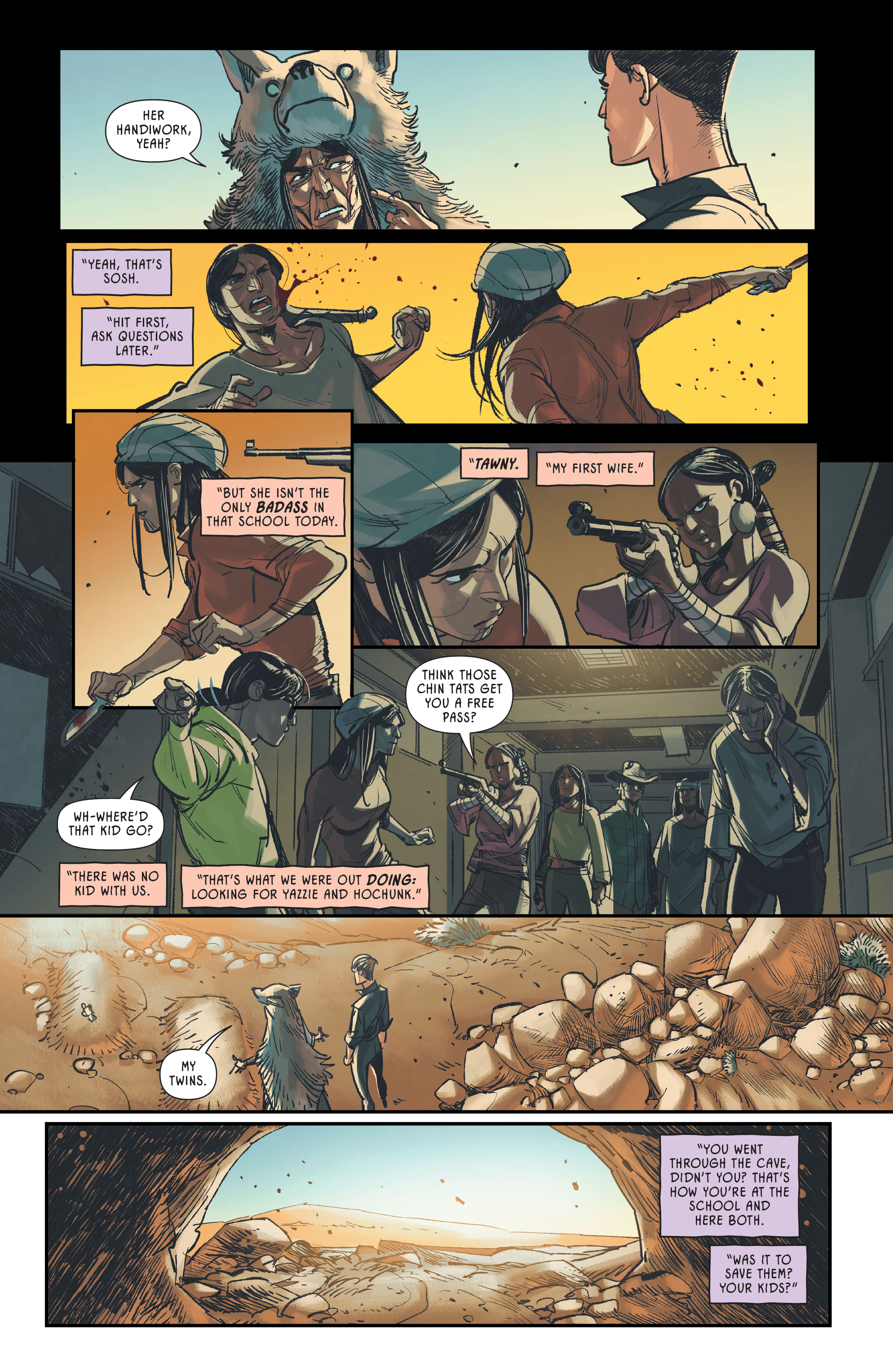 Read online Earthdivers comic -  Issue #3 - 10