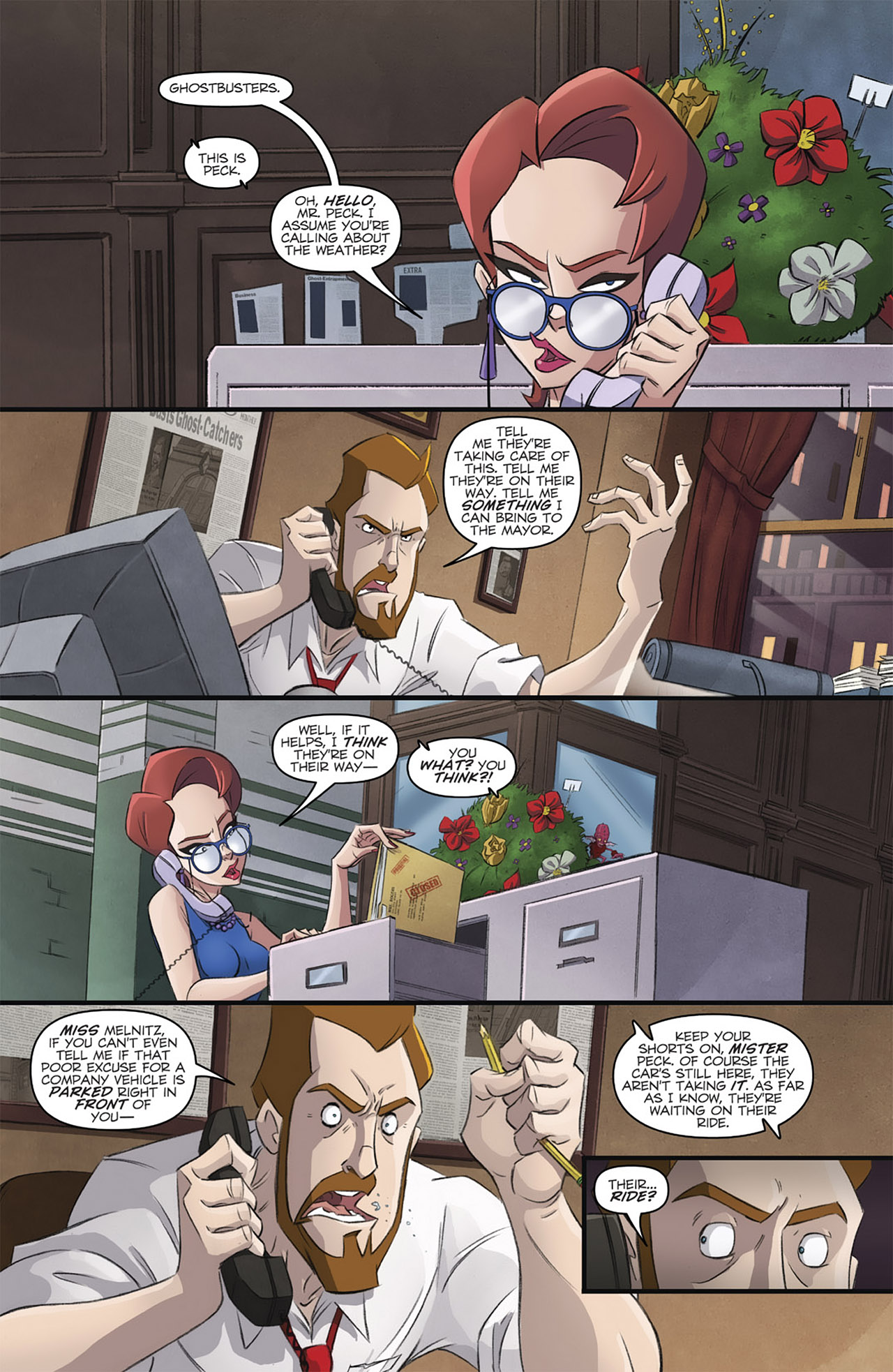 Read online Ghostbusters (2011) comic -  Issue #4 - 11