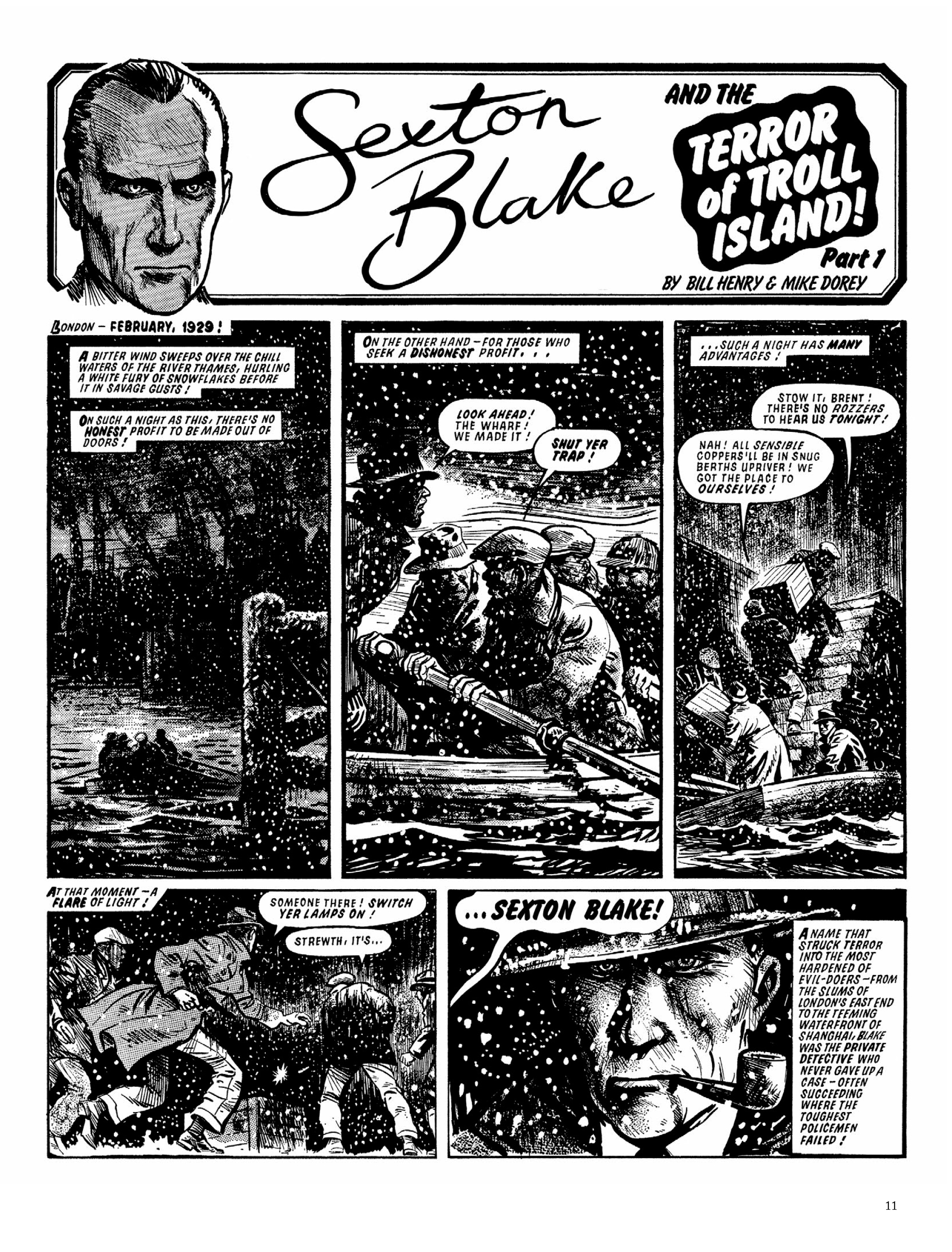 Read online The Return of Sexton Blake comic -  Issue # TPB - 13