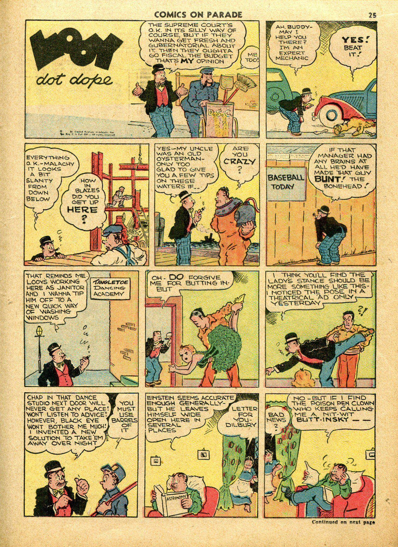 Read online Comics on Parade comic -  Issue #28 - 27