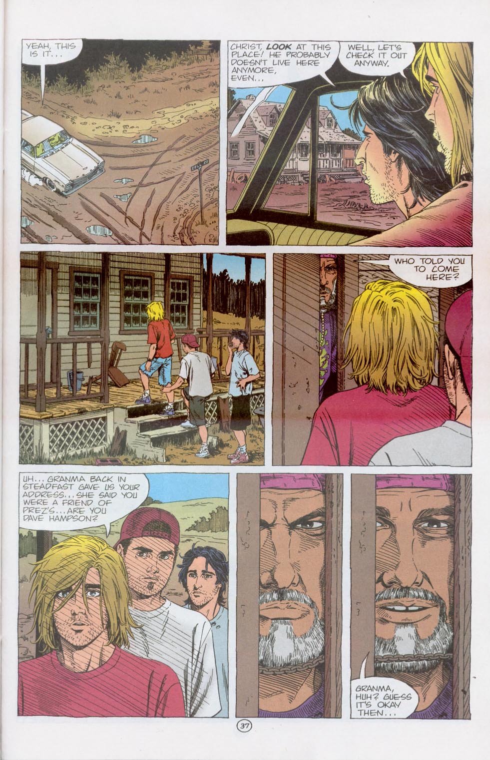Read online Vertigo Visions: Prez comic -  Issue # Full - 38