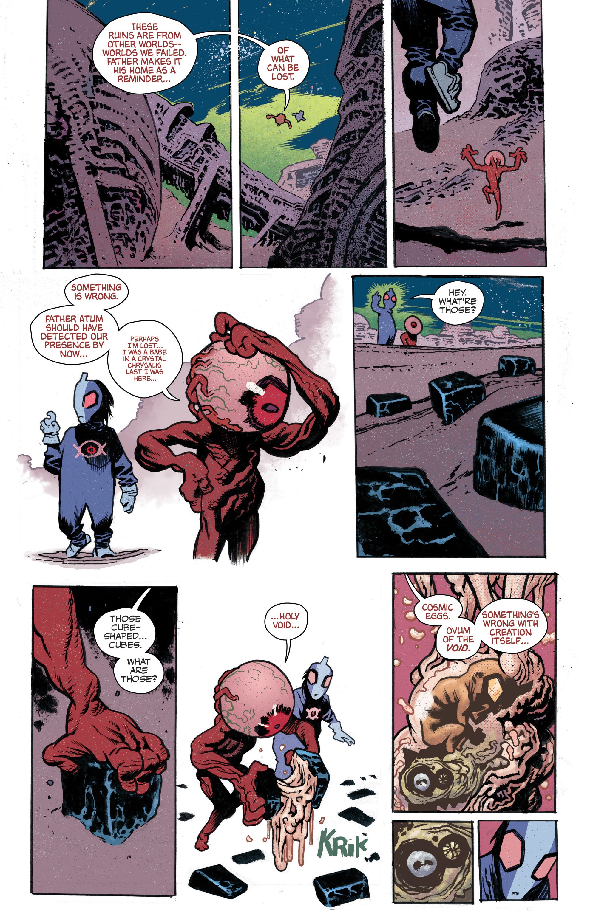 Read online Ultramega by James Harren comic -  Issue #4 - 9