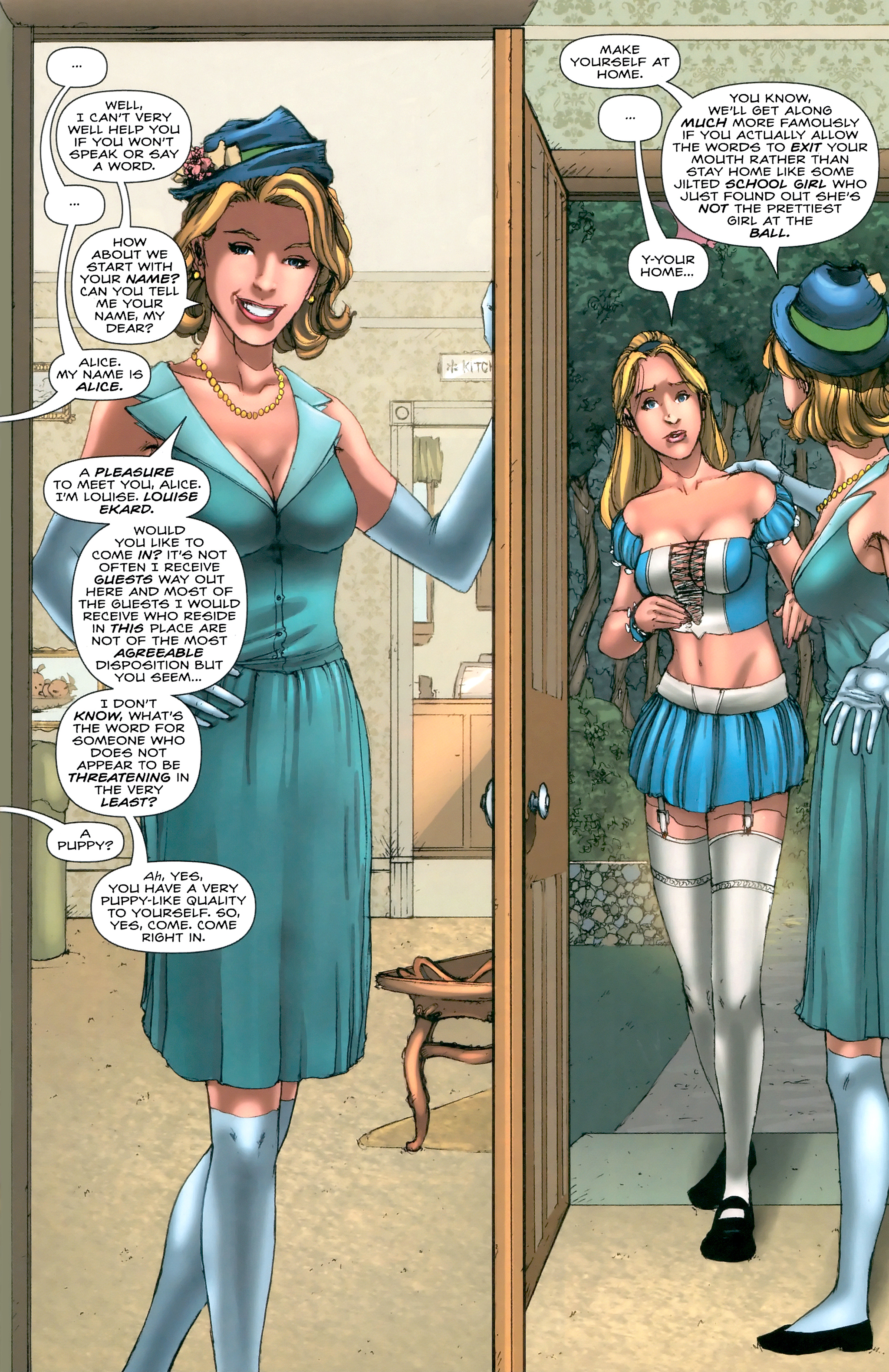 Read online Grimm Fairy Tales presents Alice in Wonderland comic -  Issue #3 - 7