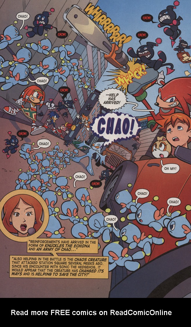 Read online Sonic X comic -  Issue #6 - 22