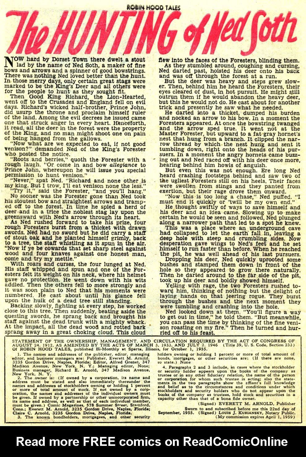 Read online Robin Hood Tales comic -  Issue #2 - 28