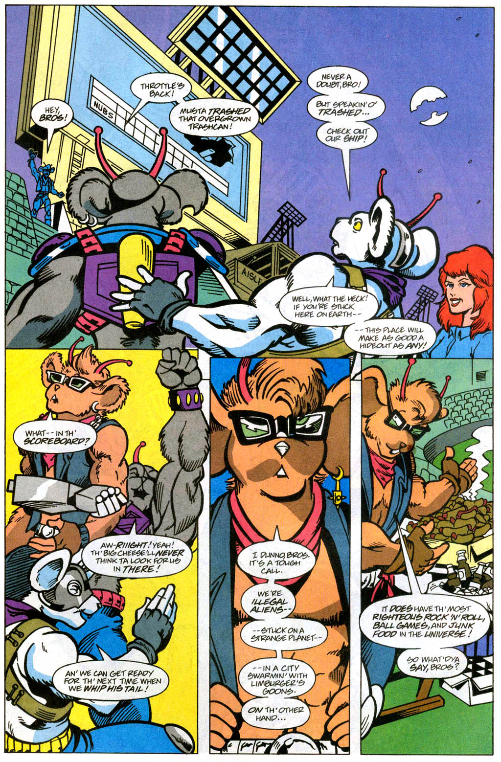 Read online Biker Mice from Mars comic -  Issue #3 - 20
