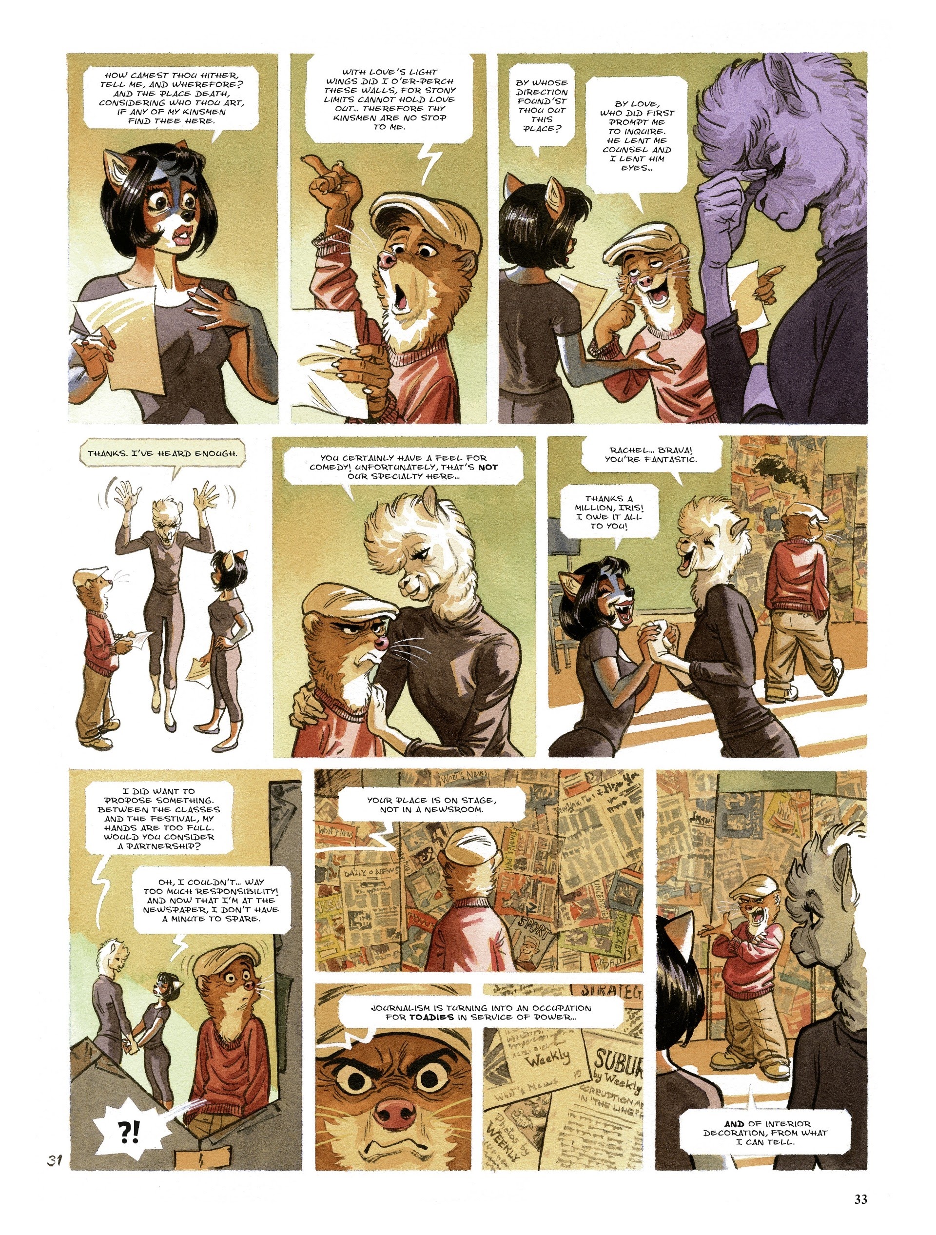 Read online Blacksad: They All Fall Down comic -  Issue #1 - 33