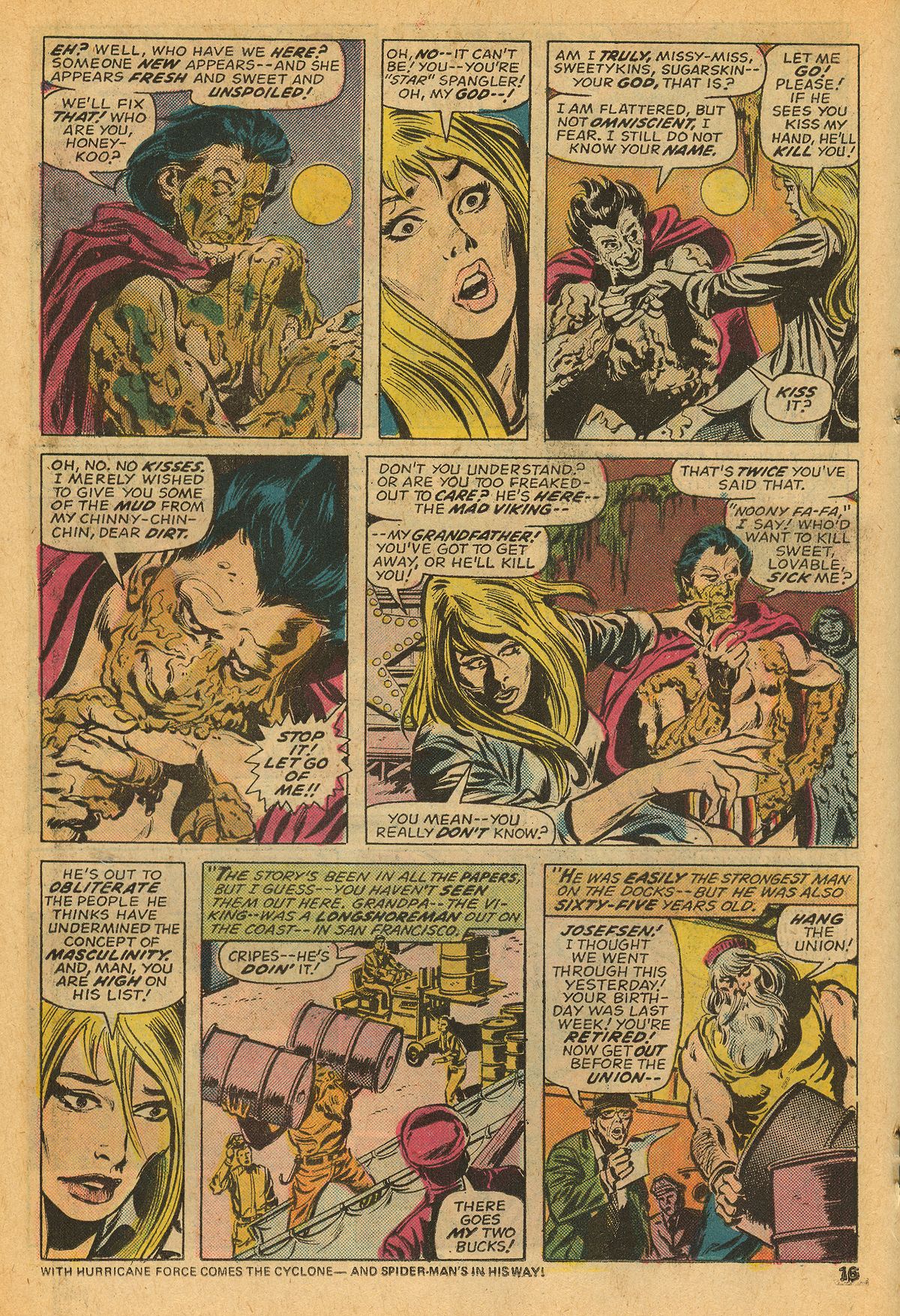 Read online Man-Thing (1974) comic -  Issue #16 - 18