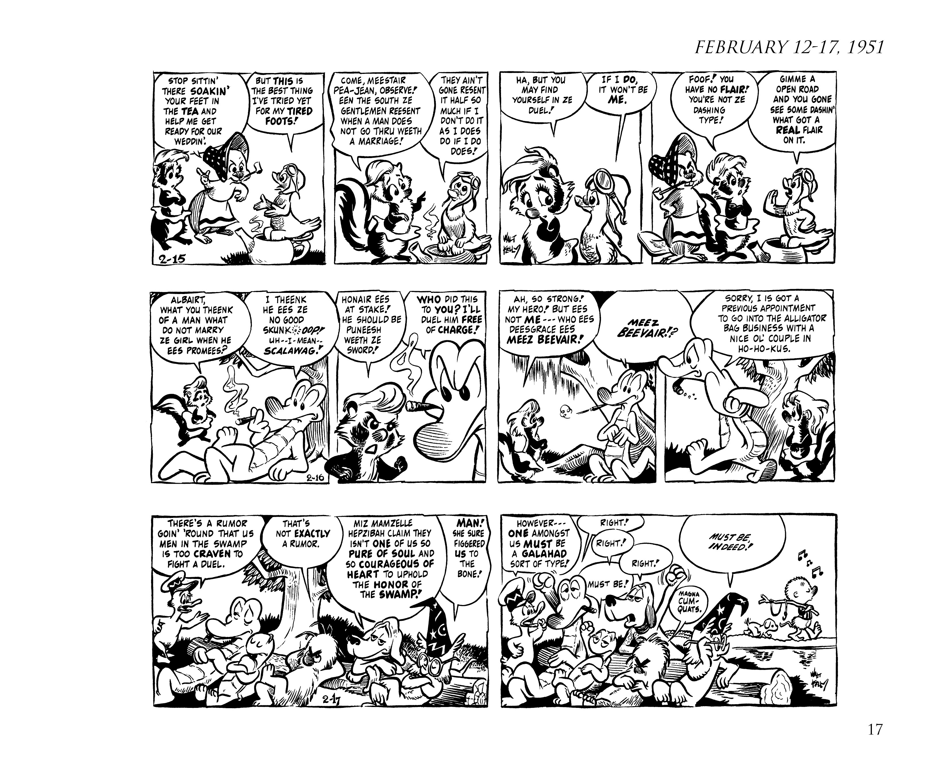 Read online Pogo by Walt Kelly: The Complete Syndicated Comic Strips comic -  Issue # TPB 2 (Part 1) - 35