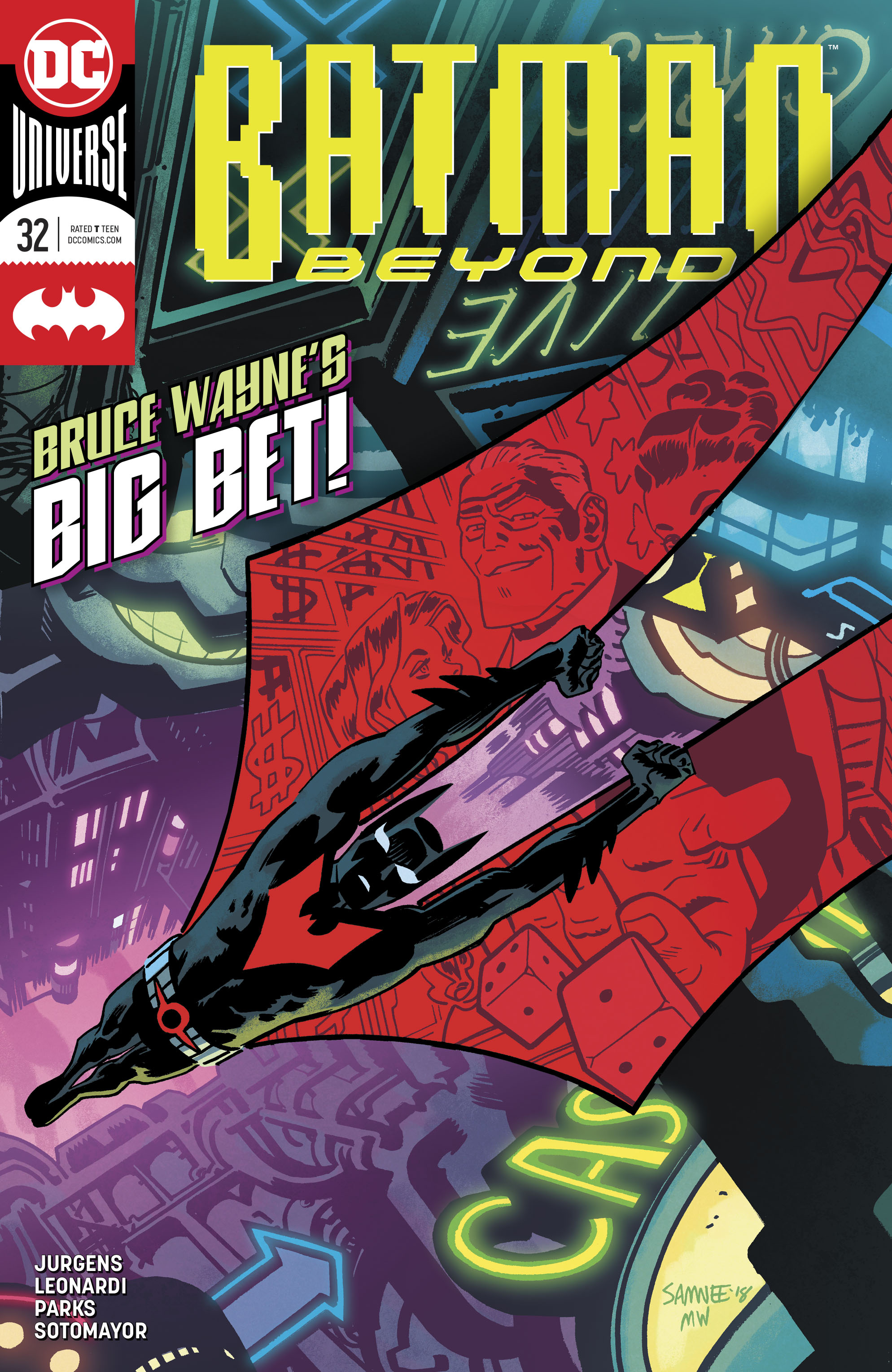 Read online Batman Beyond (2016) comic -  Issue #32 - 1