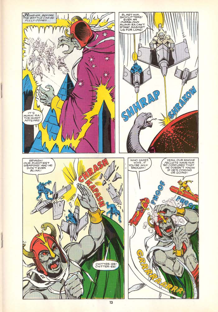 Read online ThunderCats (1987) comic -  Issue #7 - 13