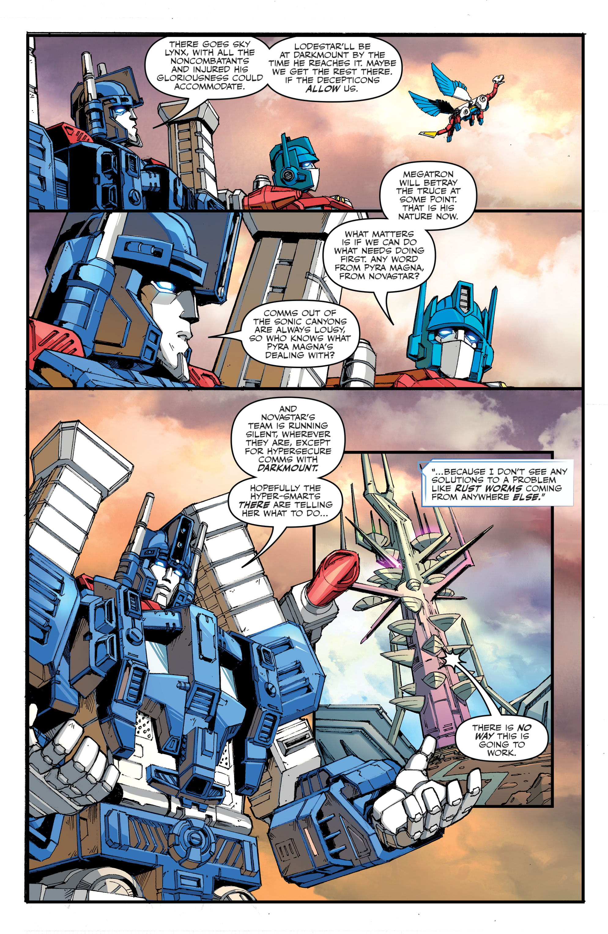 Read online Transformers (2019) comic -  Issue #42 - 7