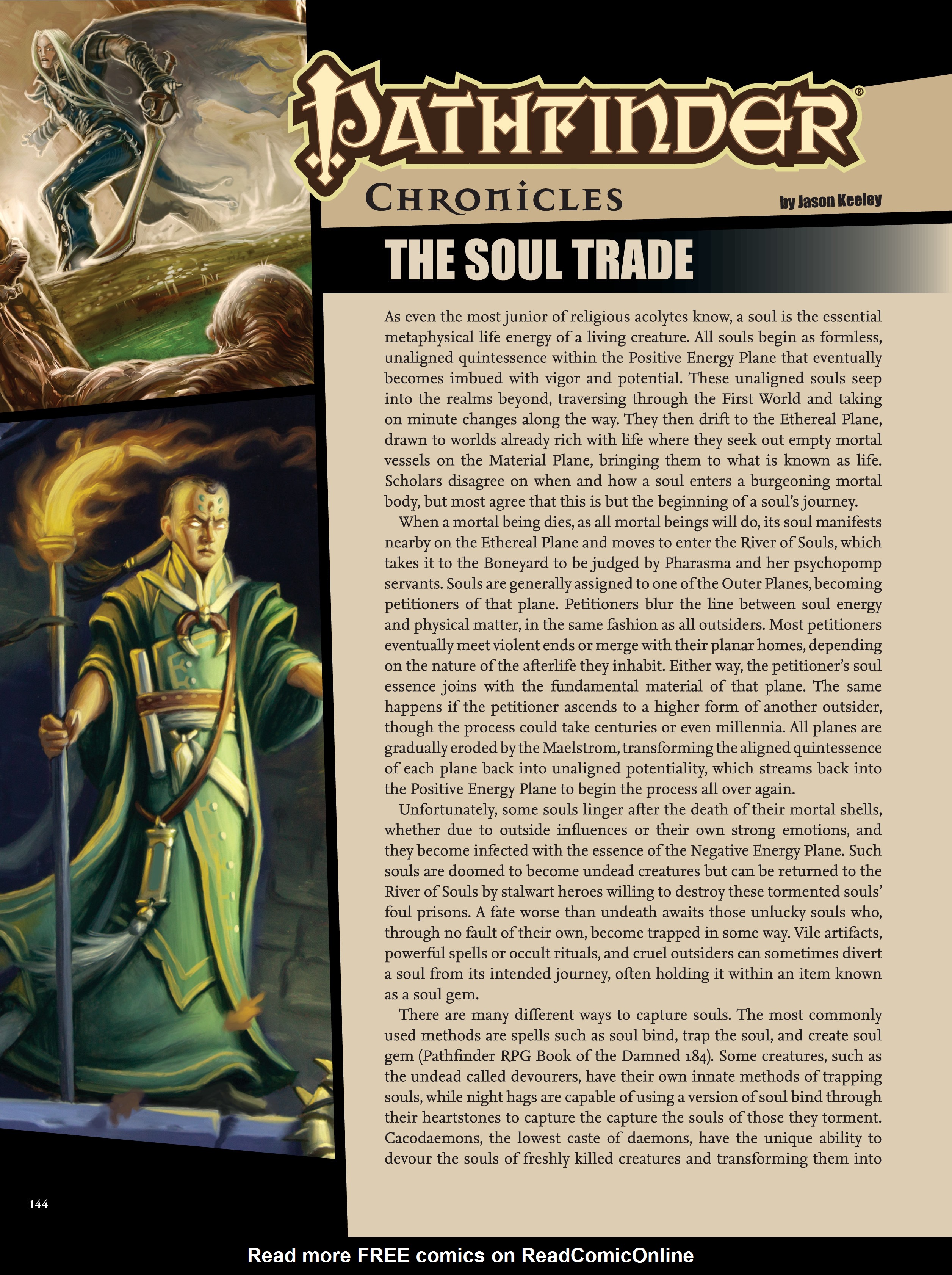Read online Pathfinder: Spiral Of Bones comic -  Issue # _TPB (Part 2) - 44