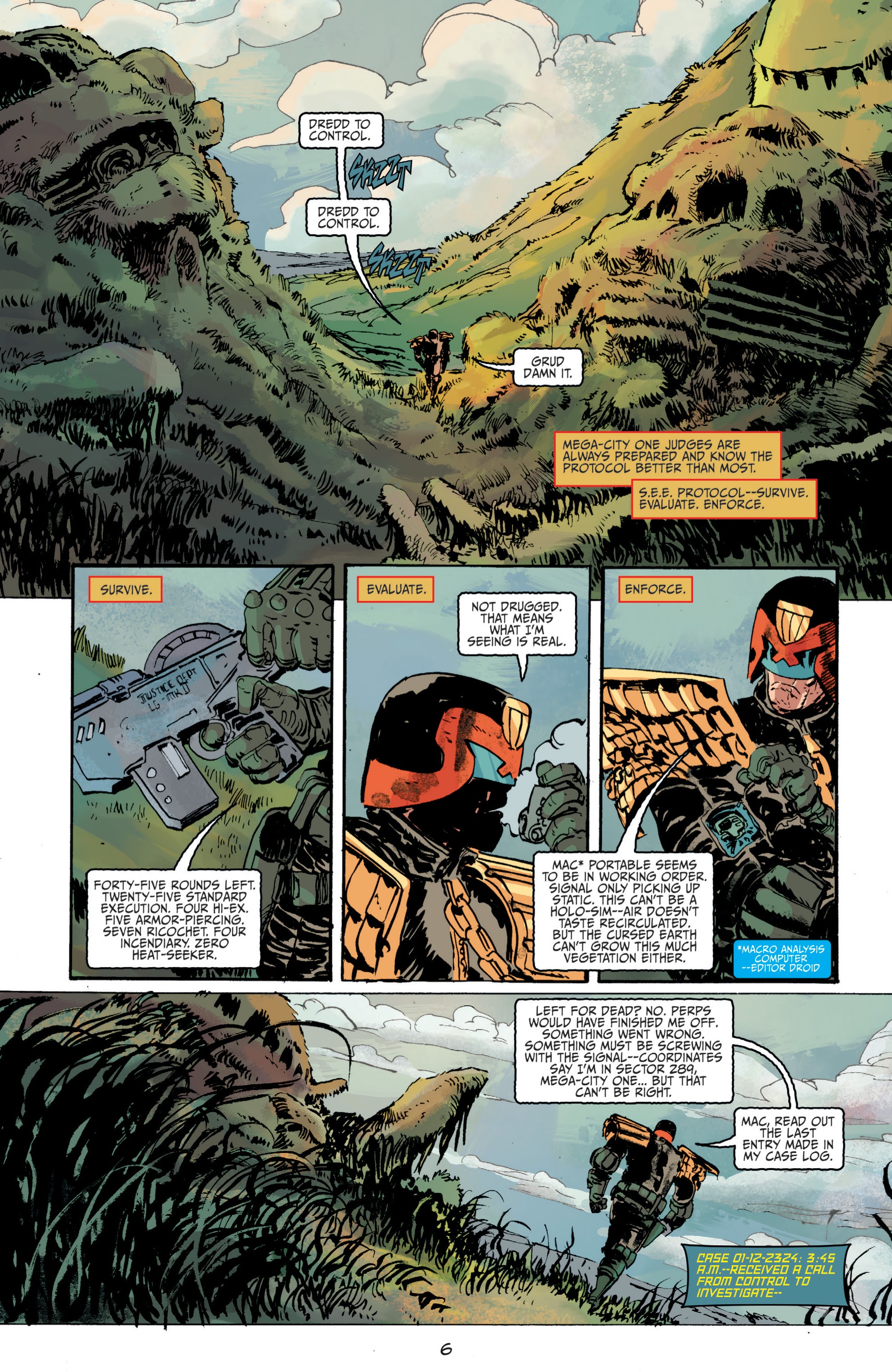 Read online Judge Dredd: Mega-City Zero comic -  Issue # TPB 1 - 6