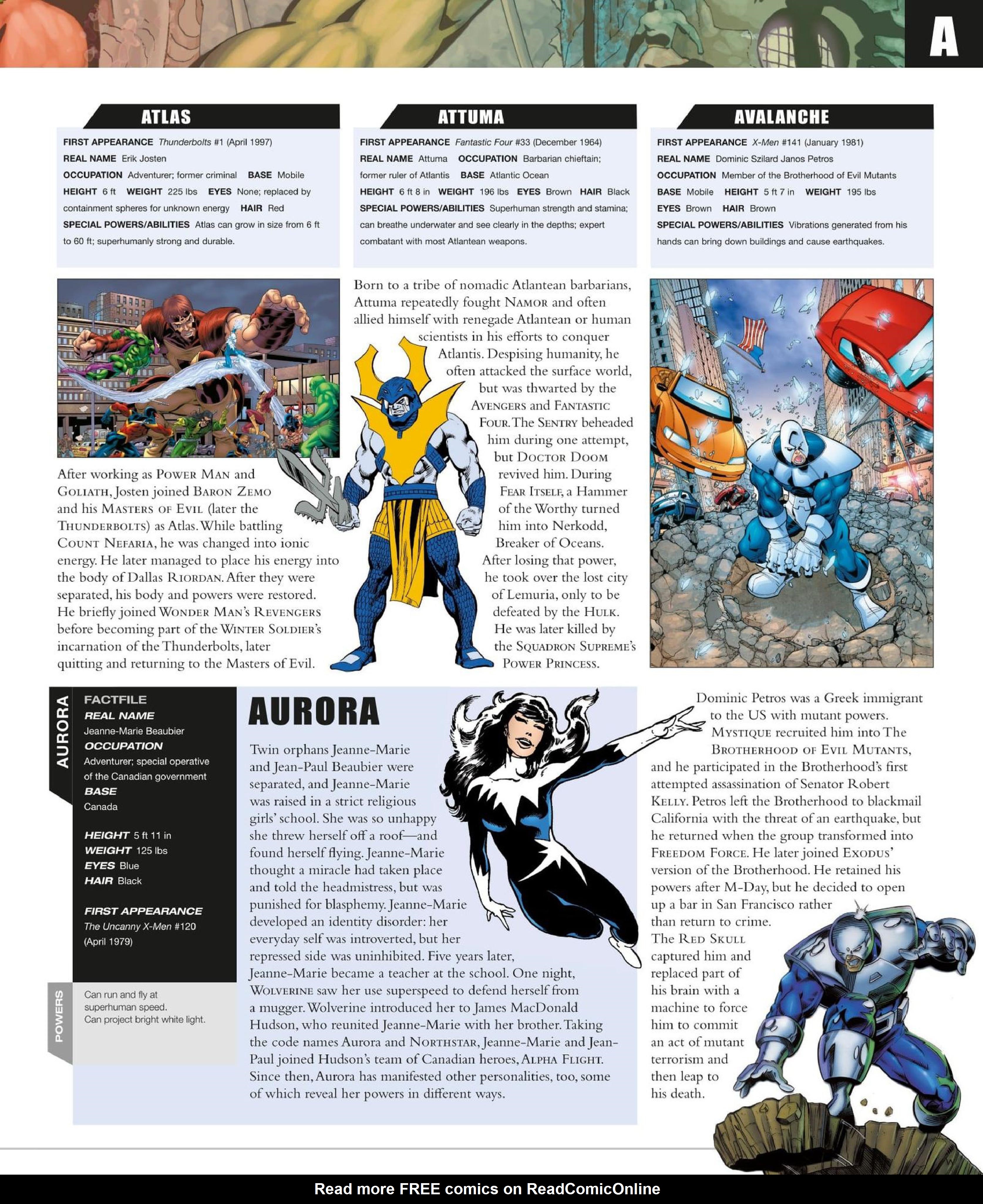 Read online Marvel Encyclopedia, New Edition comic -  Issue # TPB (Part 1) - 33