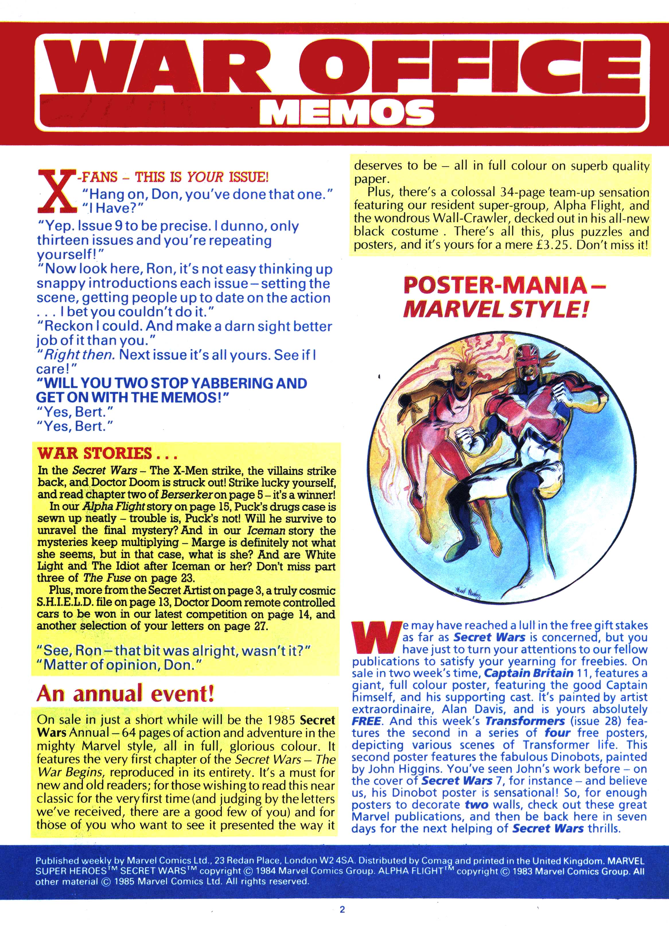 Read online Secret Wars (1985) comic -  Issue #13 - 2