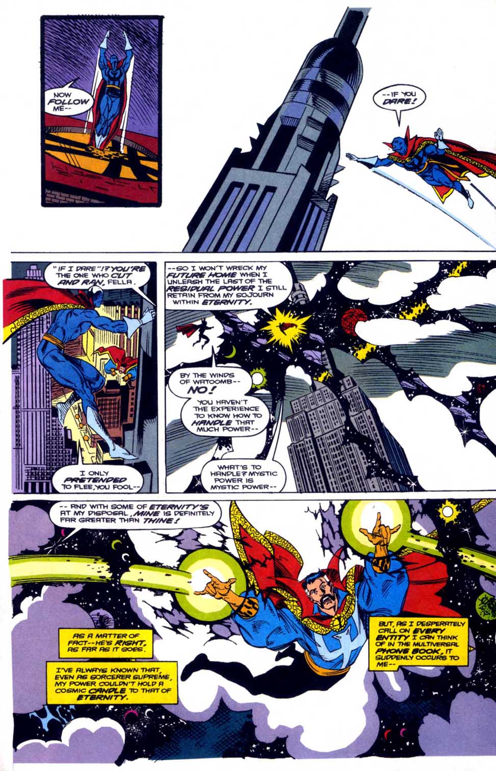 Read online Doctor Strange: Sorcerer Supreme comic -  Issue #47 - 19