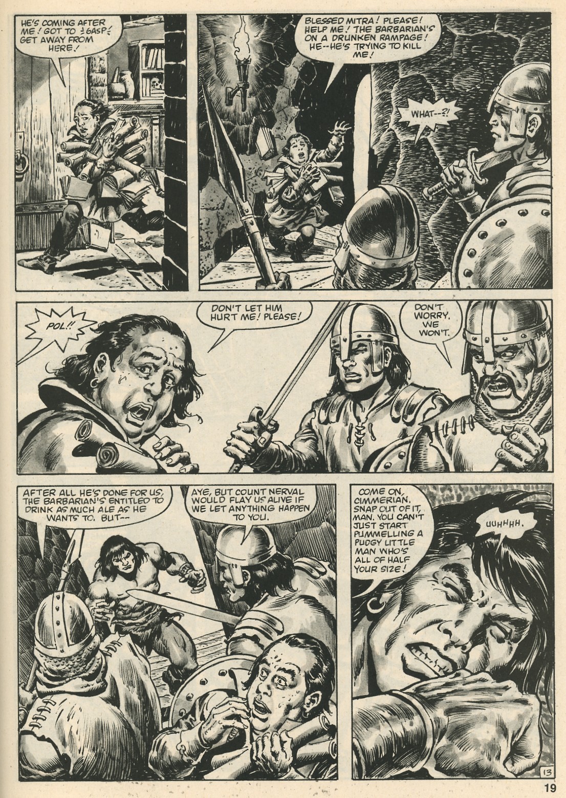 Read online The Savage Sword Of Conan comic -  Issue #108 - 19