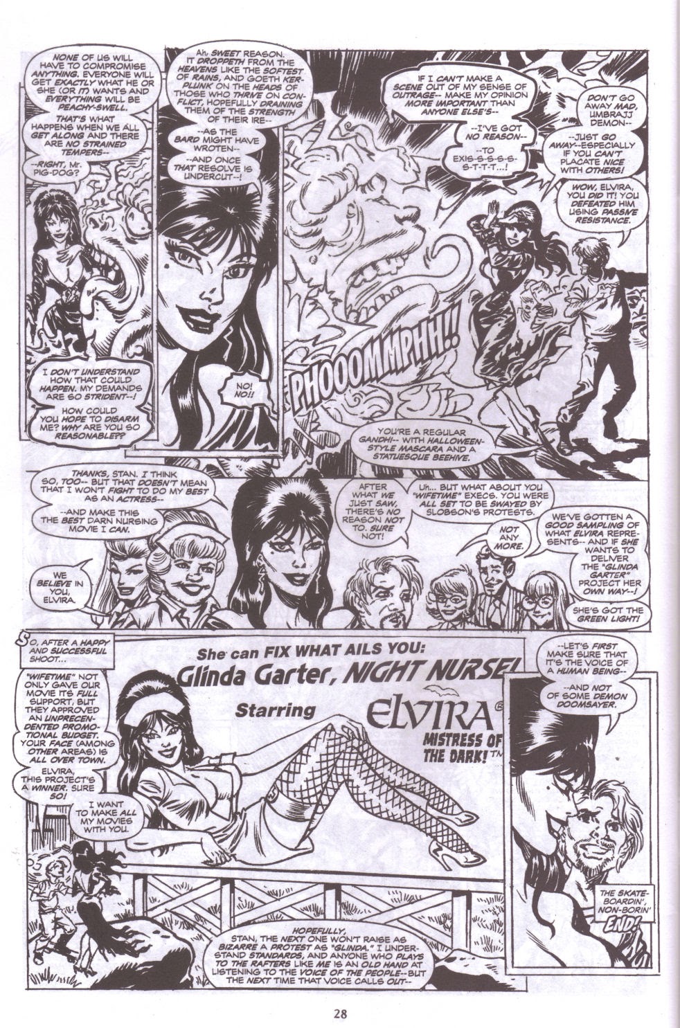 Read online Elvira, Mistress of the Dark comic -  Issue #163 - 25