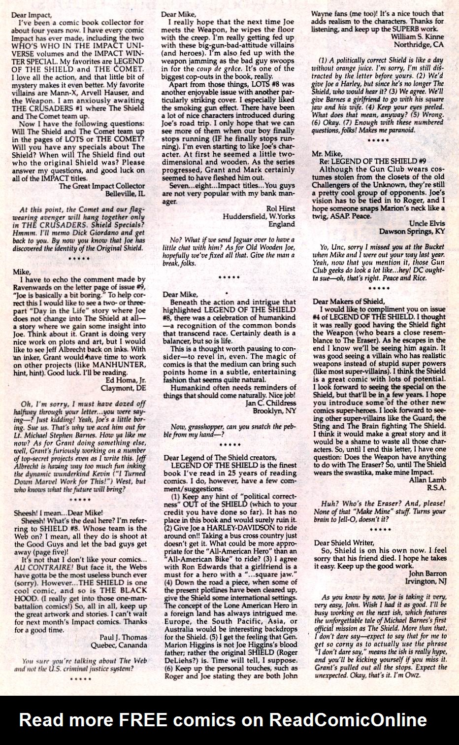 Read online Legend of the Shield comic -  Issue #14 - 25