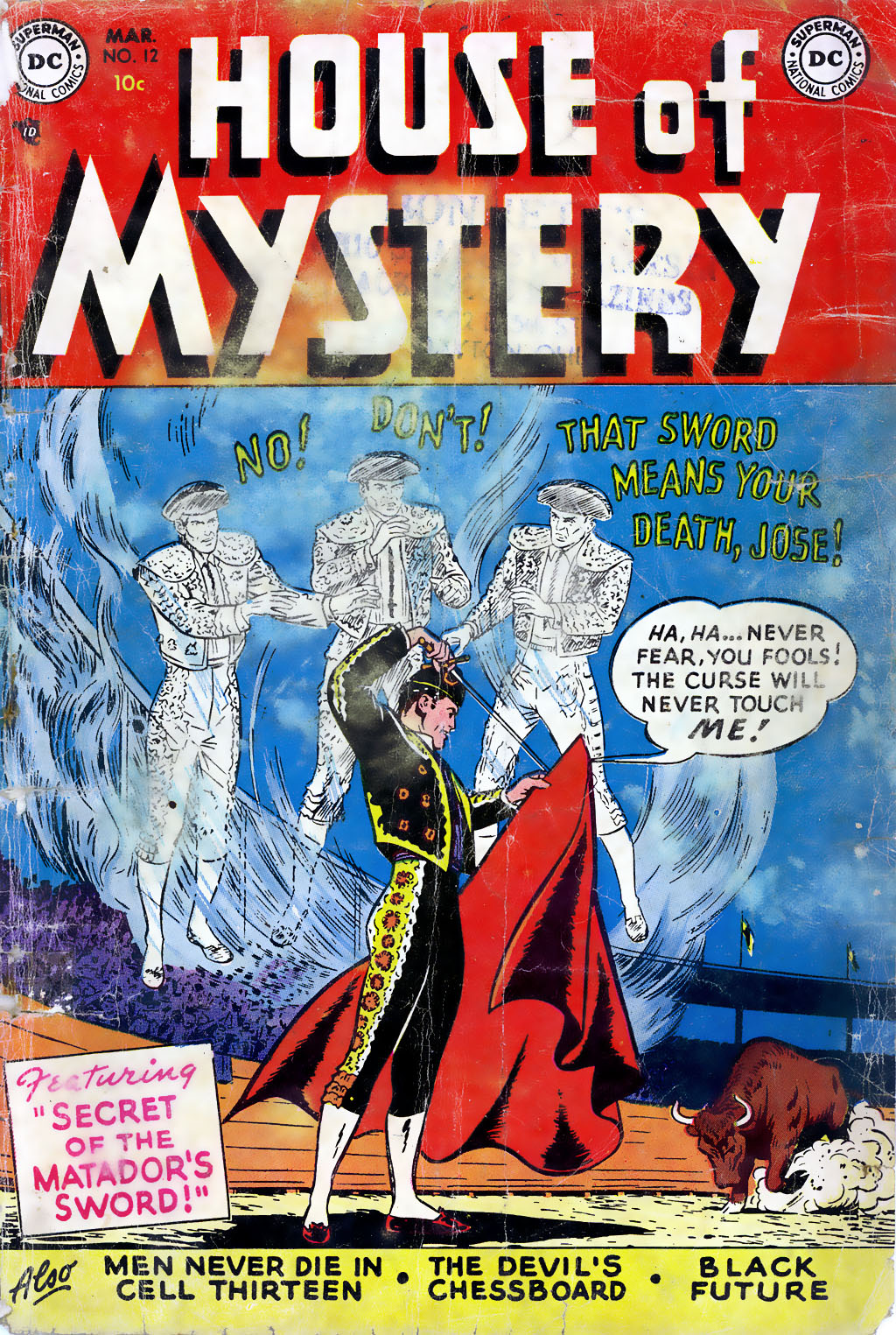 Read online House of Mystery (1951) comic -  Issue #12 - 1