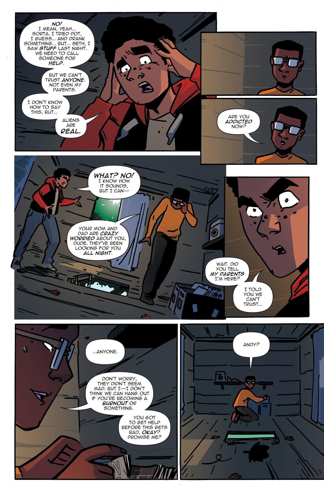 Read online Burnouts comic -  Issue #2 - 6