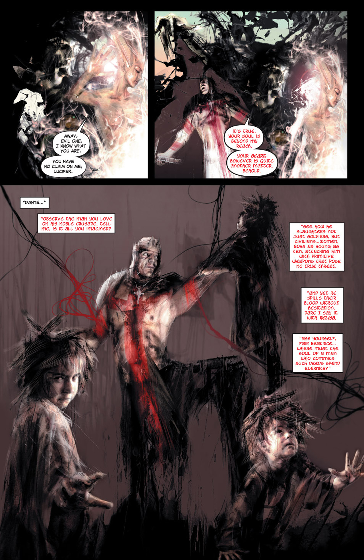 Read online Dante's Inferno comic -  Issue #1 - 8
