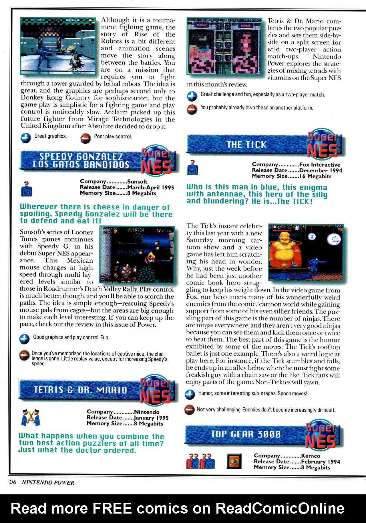Read online Nintendo Power comic -  Issue #70 - 113