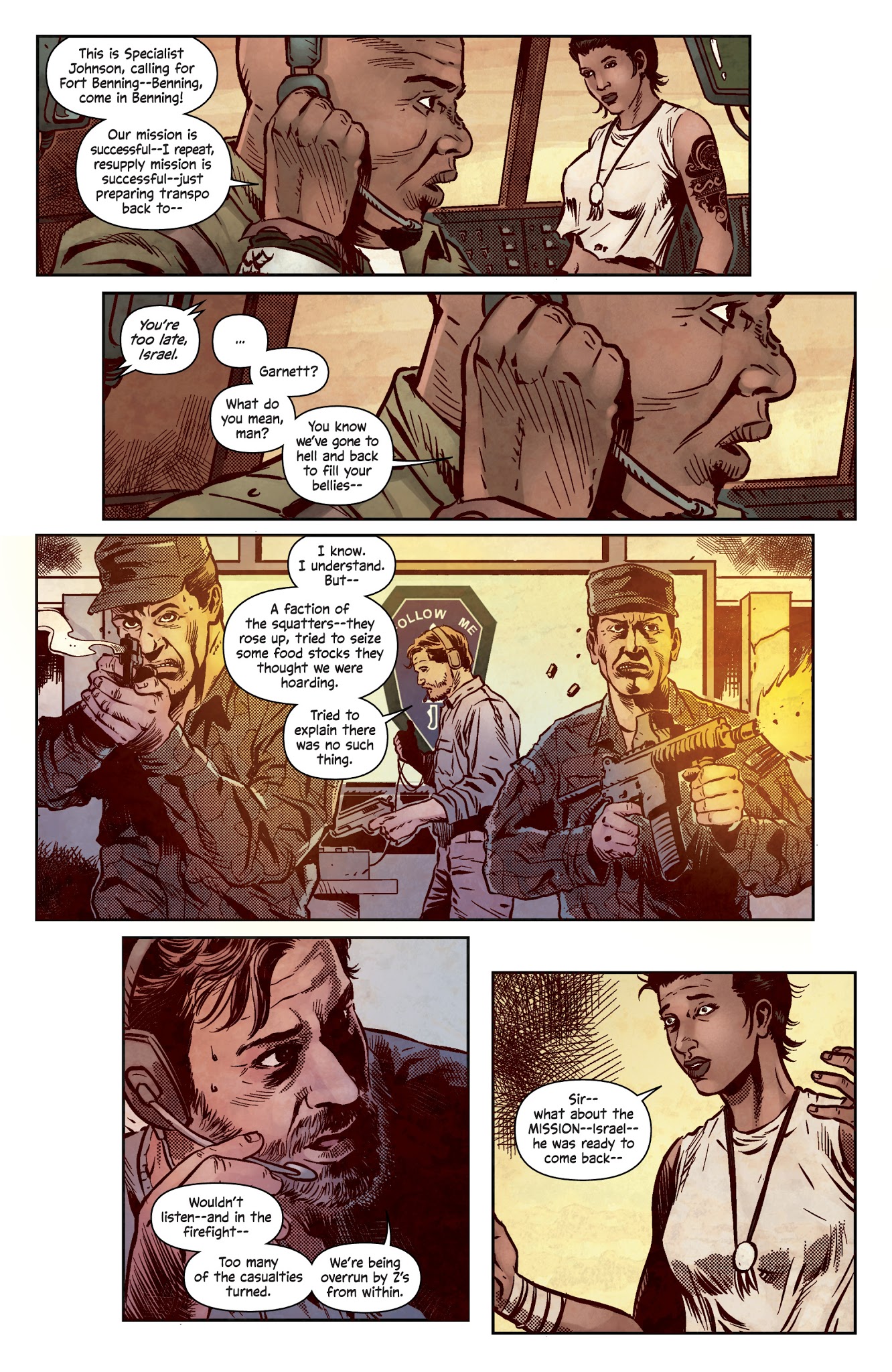 Read online Z Nation comic -  Issue #6 - 22