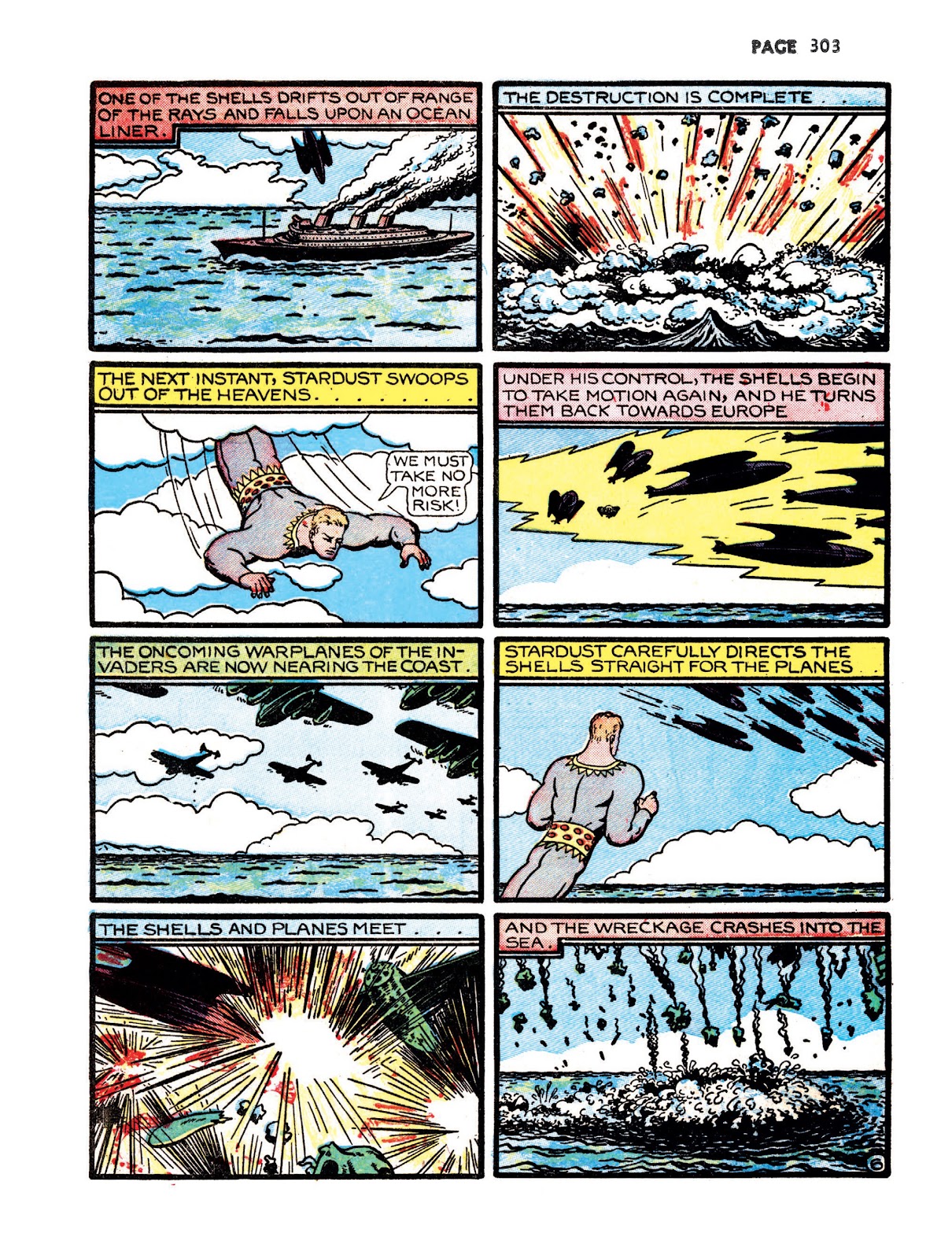 Turn Loose Our Death Rays and Kill Them All!: The Complete Works of Fletcher Hanks issue TPB (Part 4) - Page 36