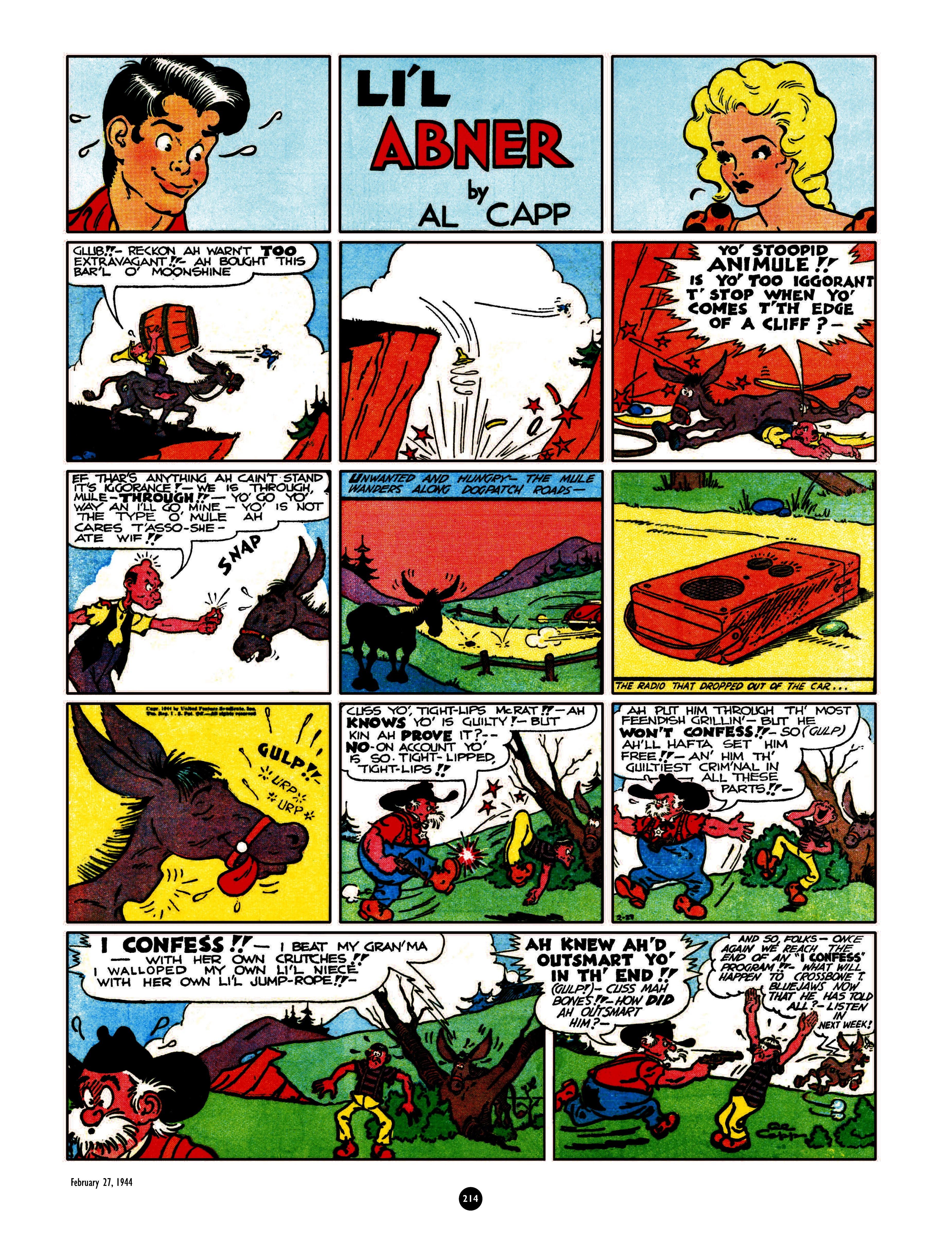 Read online Al Capp's Li'l Abner Complete Daily & Color Sunday Comics comic -  Issue # TPB 5 (Part 3) - 16