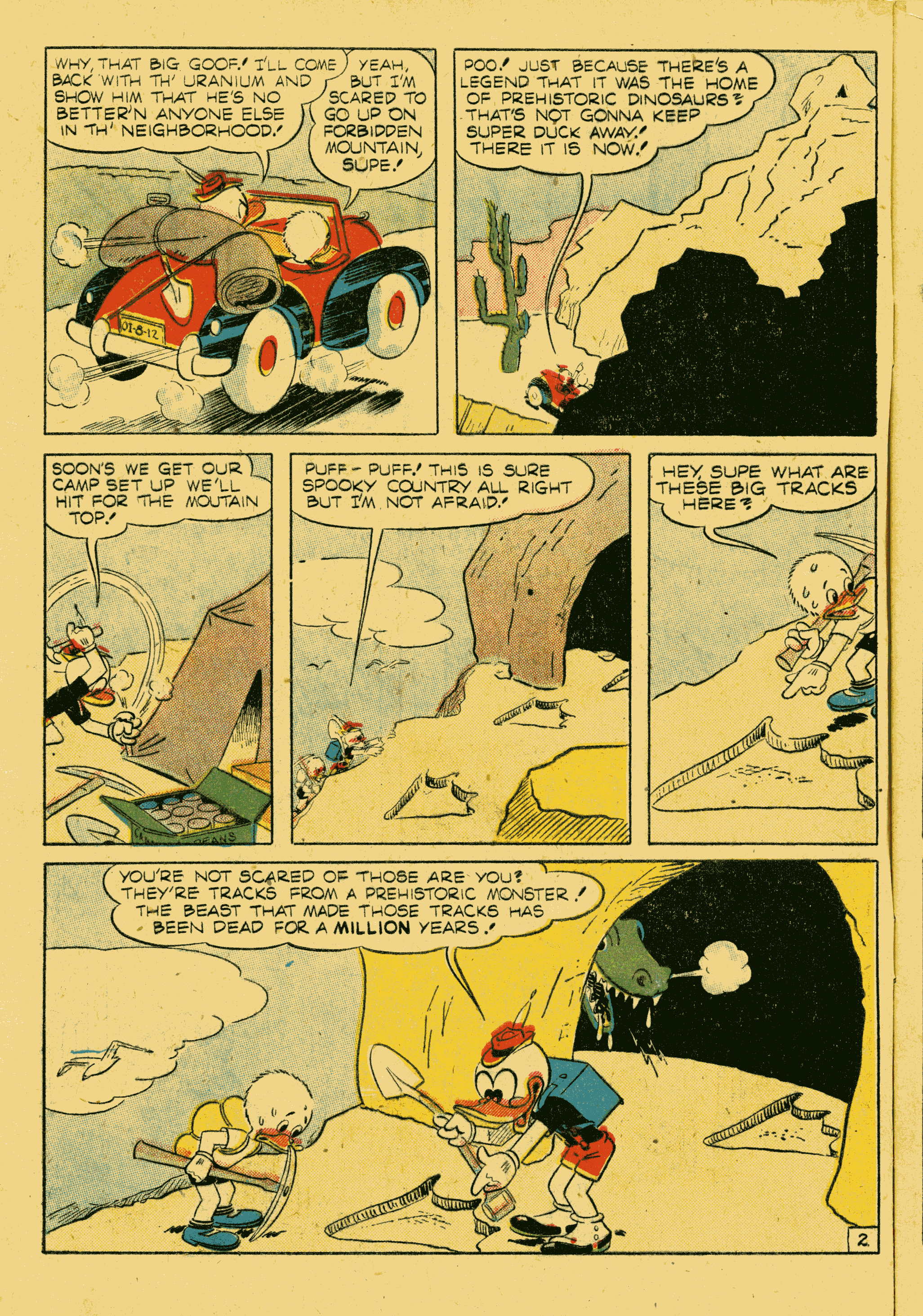 Read online Super Duck Comics comic -  Issue #34 - 4