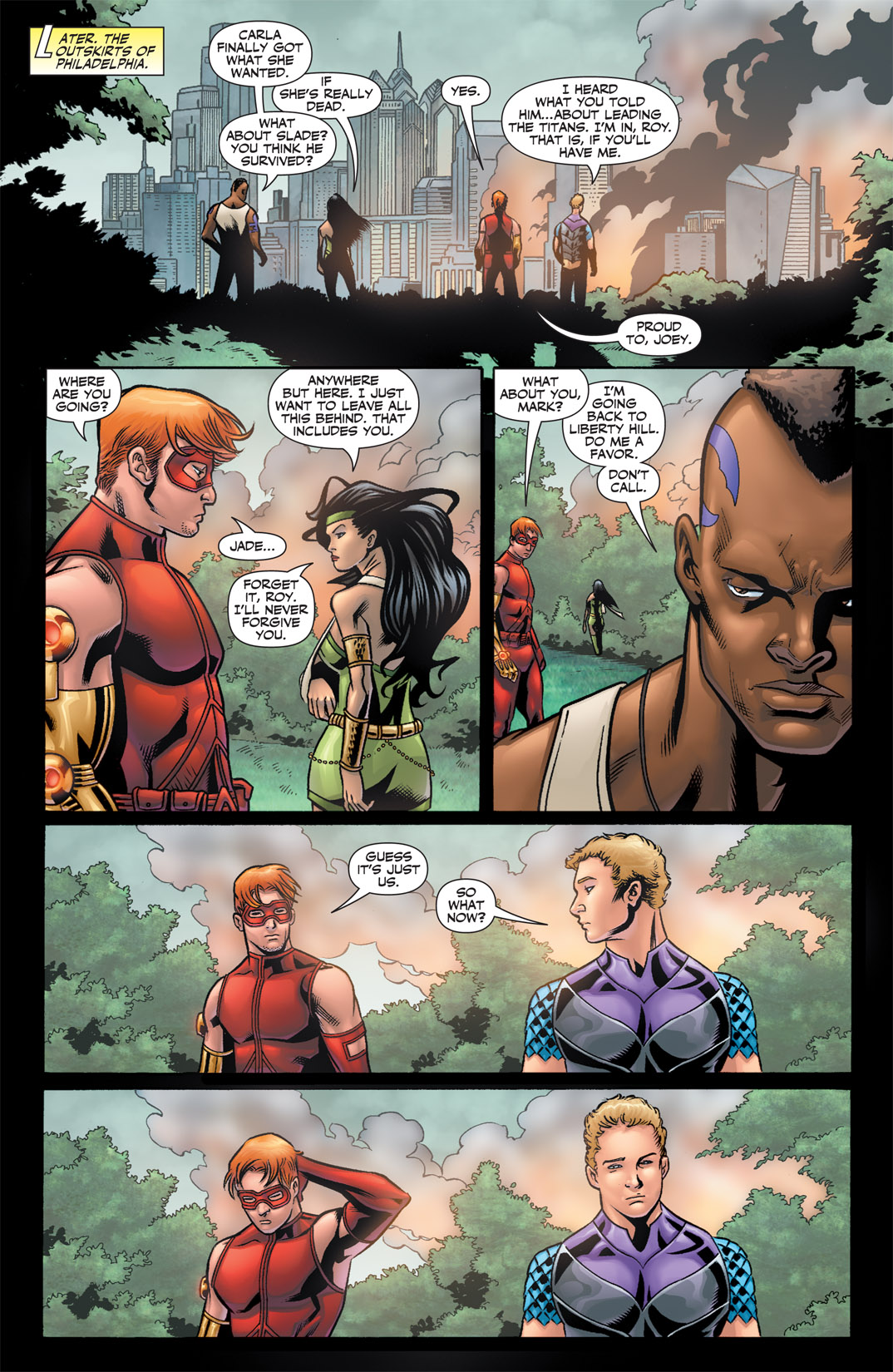 Read online Titans (2008) comic -  Issue #38 - 16
