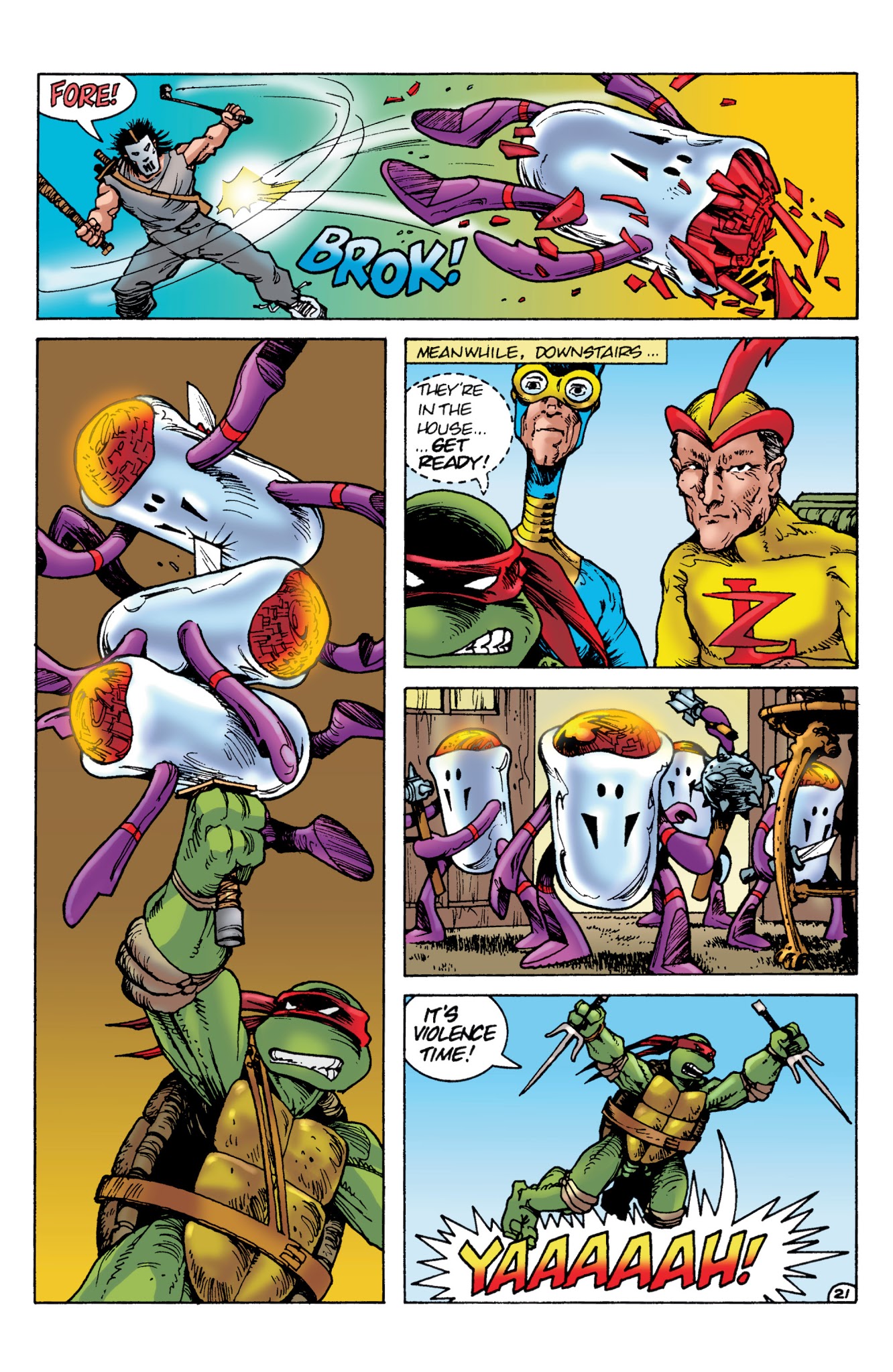 Read online Teenage Mutant Ninja Turtles Color Classics (2013) comic -  Issue #3 - 20