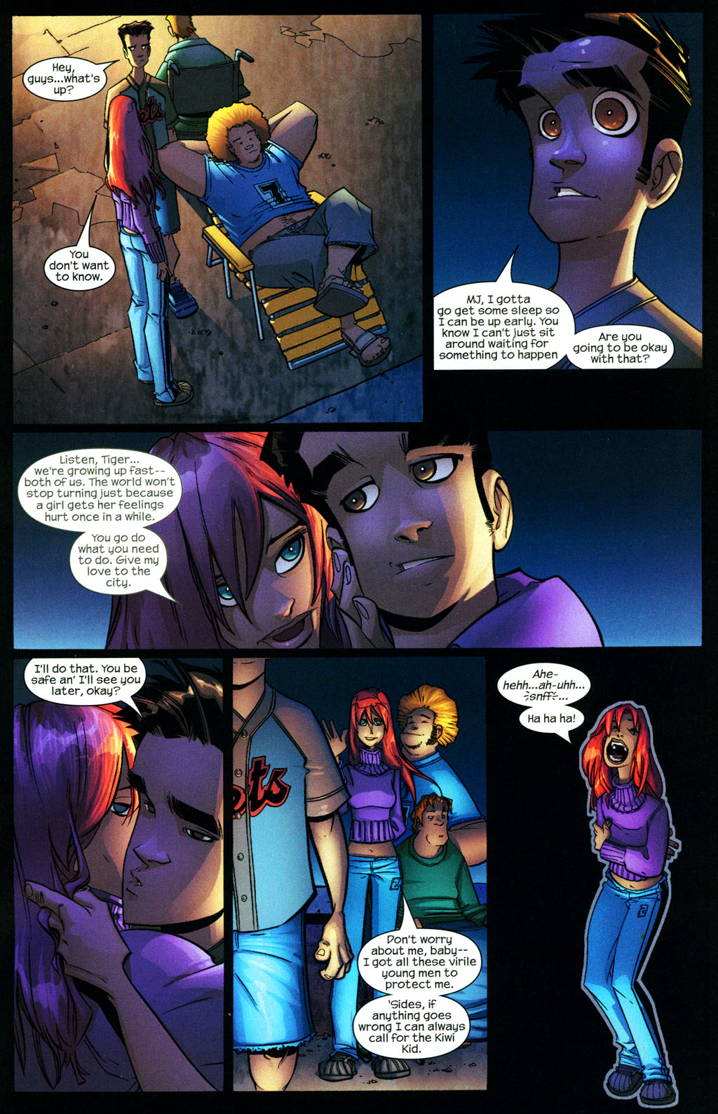 Read online The Spectacular Spider-Man (2003) comic -  Issue #7 - 10