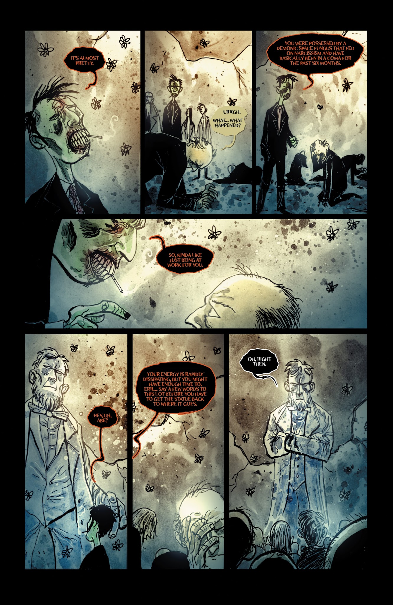 Read online Wormwood Gentleman Corpse: Mr. Wormwood Goes To Washington comic -  Issue #3 - 23